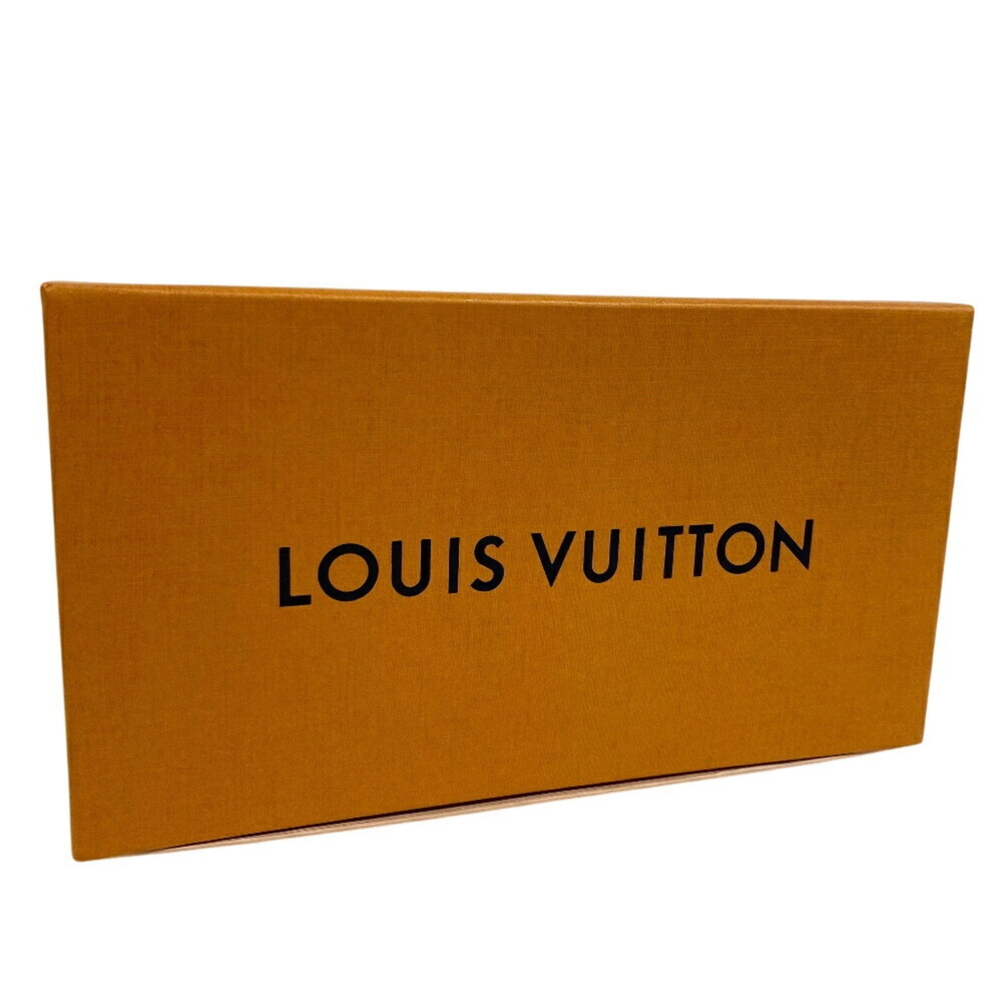 Louis Vuitton M81573 Zippy Wallet Vertical Round Taurillon Climbing Long Blue Women's