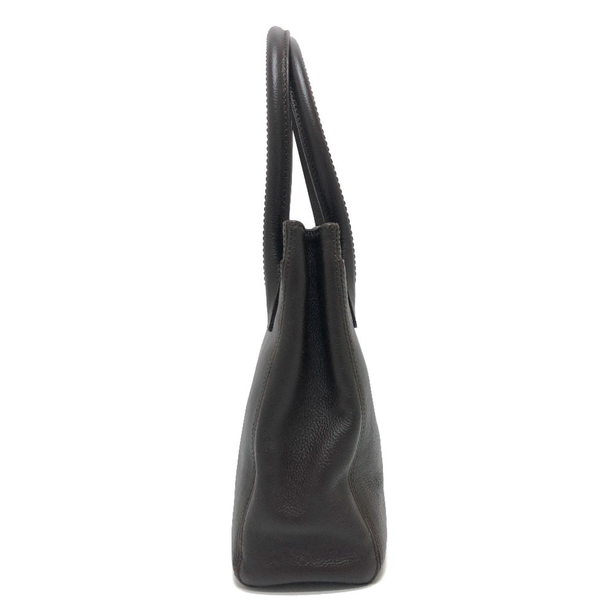 Chanel Executive 2.55 Tote Bag Leather Women's Brown Similar