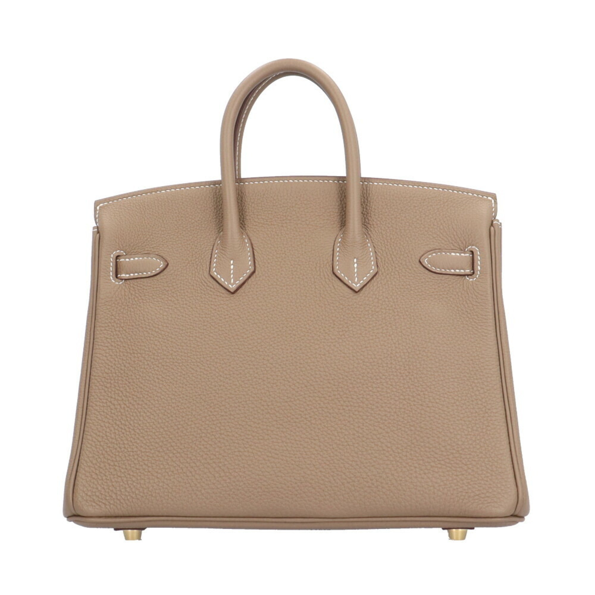 Hermes Birkin 25 Handbag Togo Beige Women's Hermes