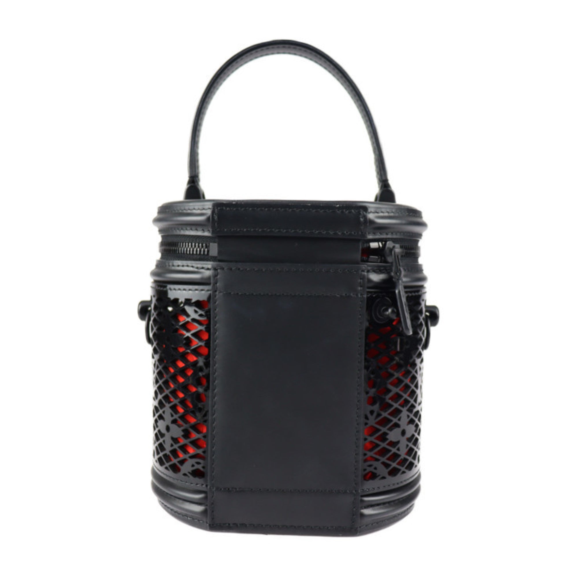 Louis Vuitton Cannes Monogram Lace Black Vanity Bag M20363