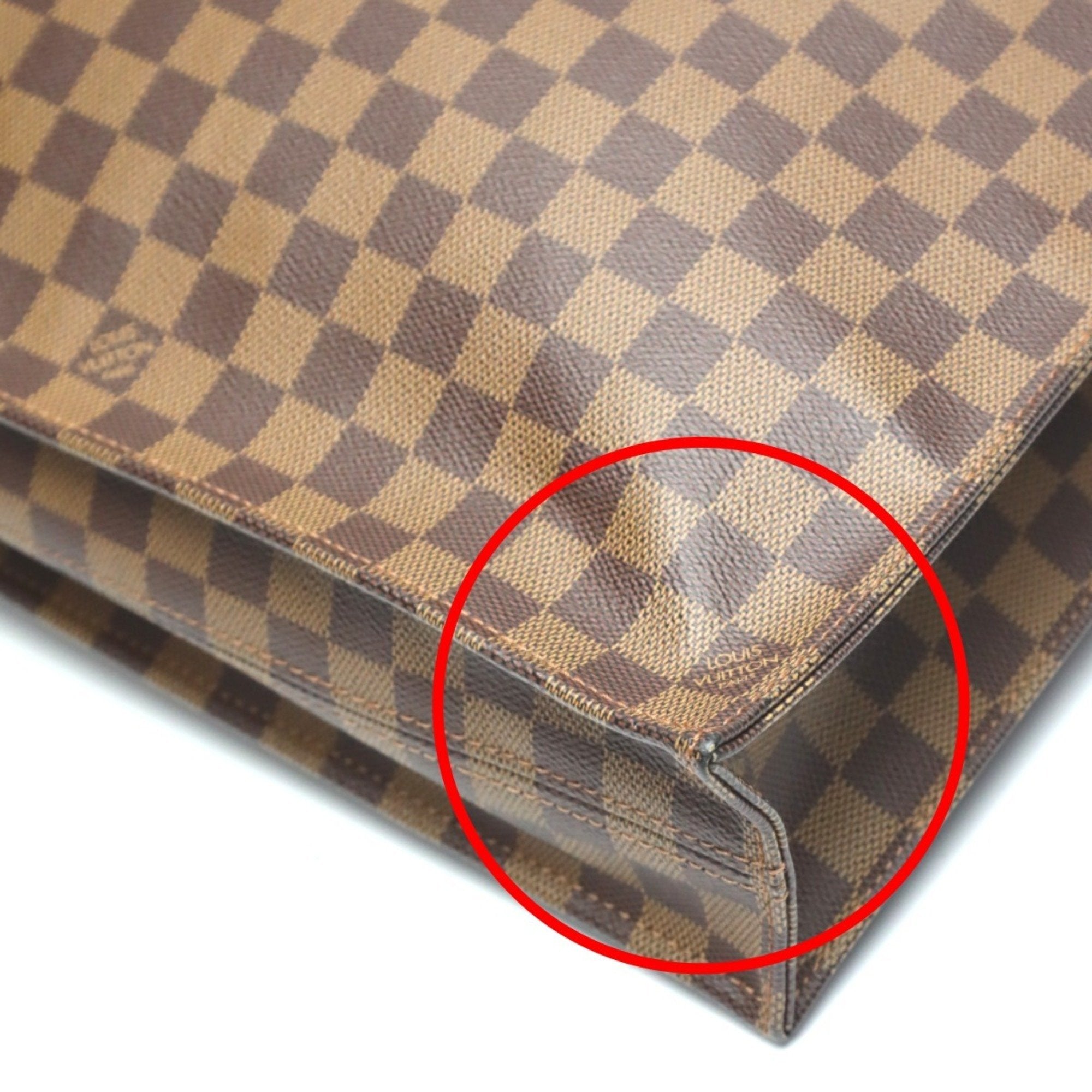 Louis Vuitton Damier Ebene Tote Bag N51140
