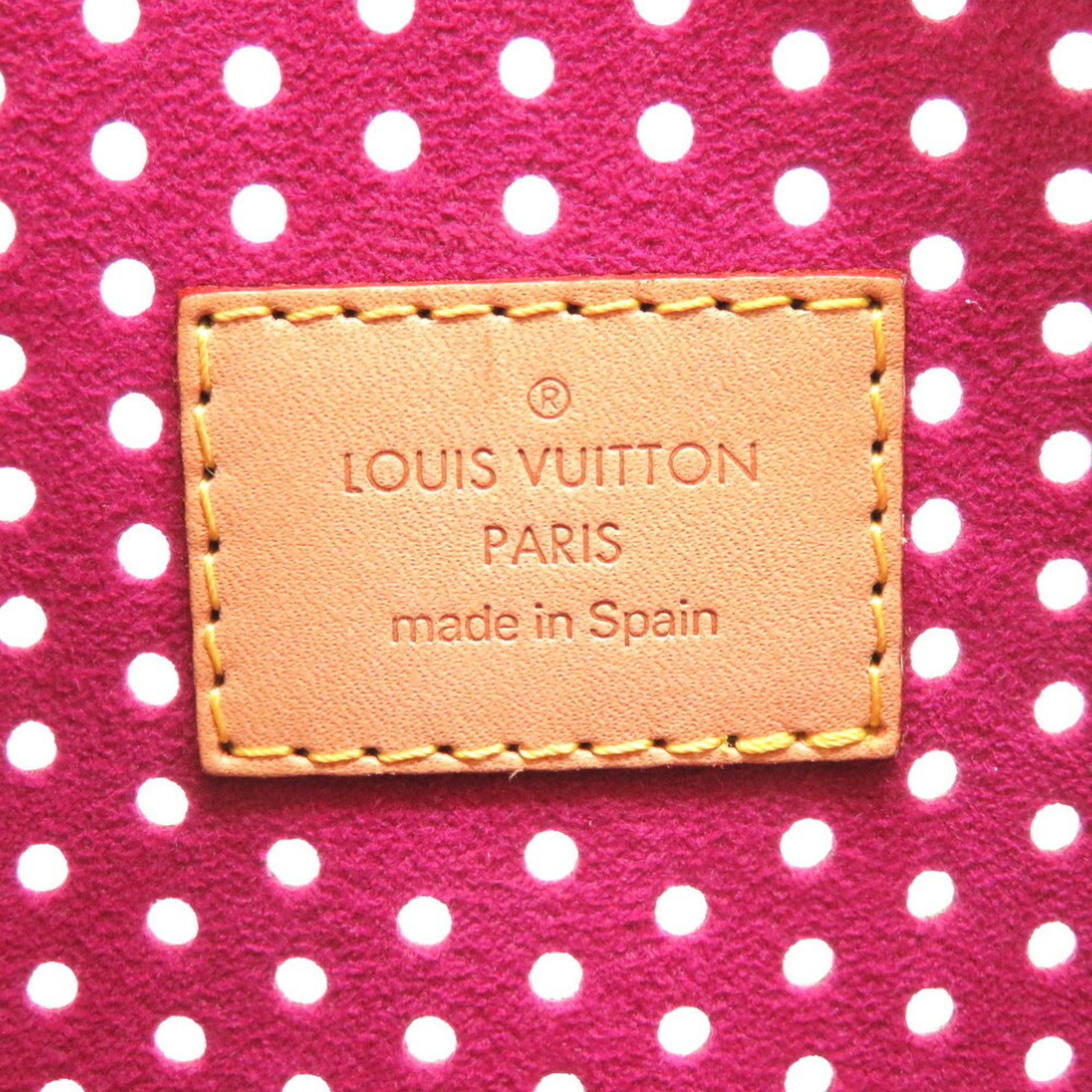 Louis Vuitton Fuchsia Monogram Perfo Pochette M95183
