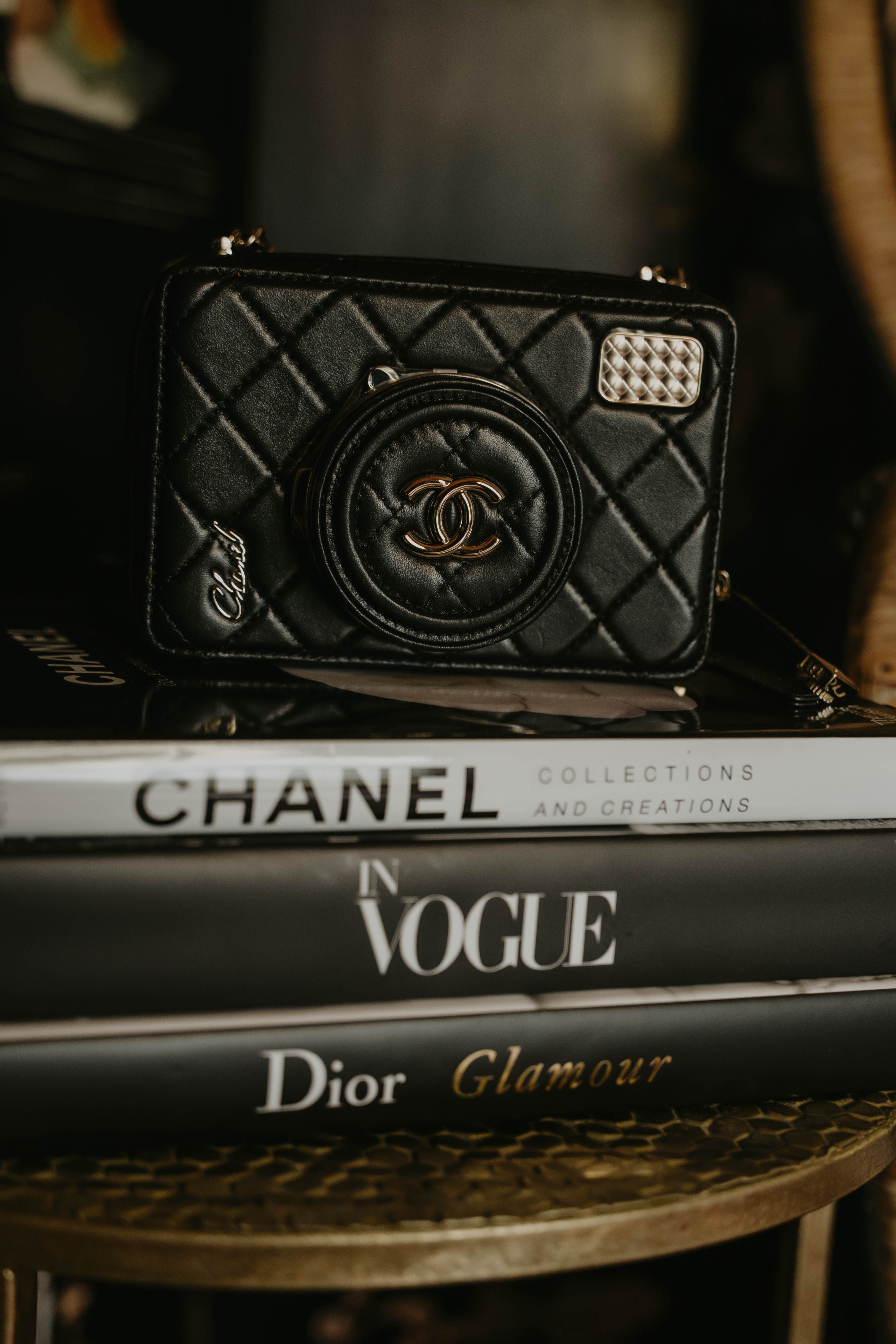 Chanel camera purse