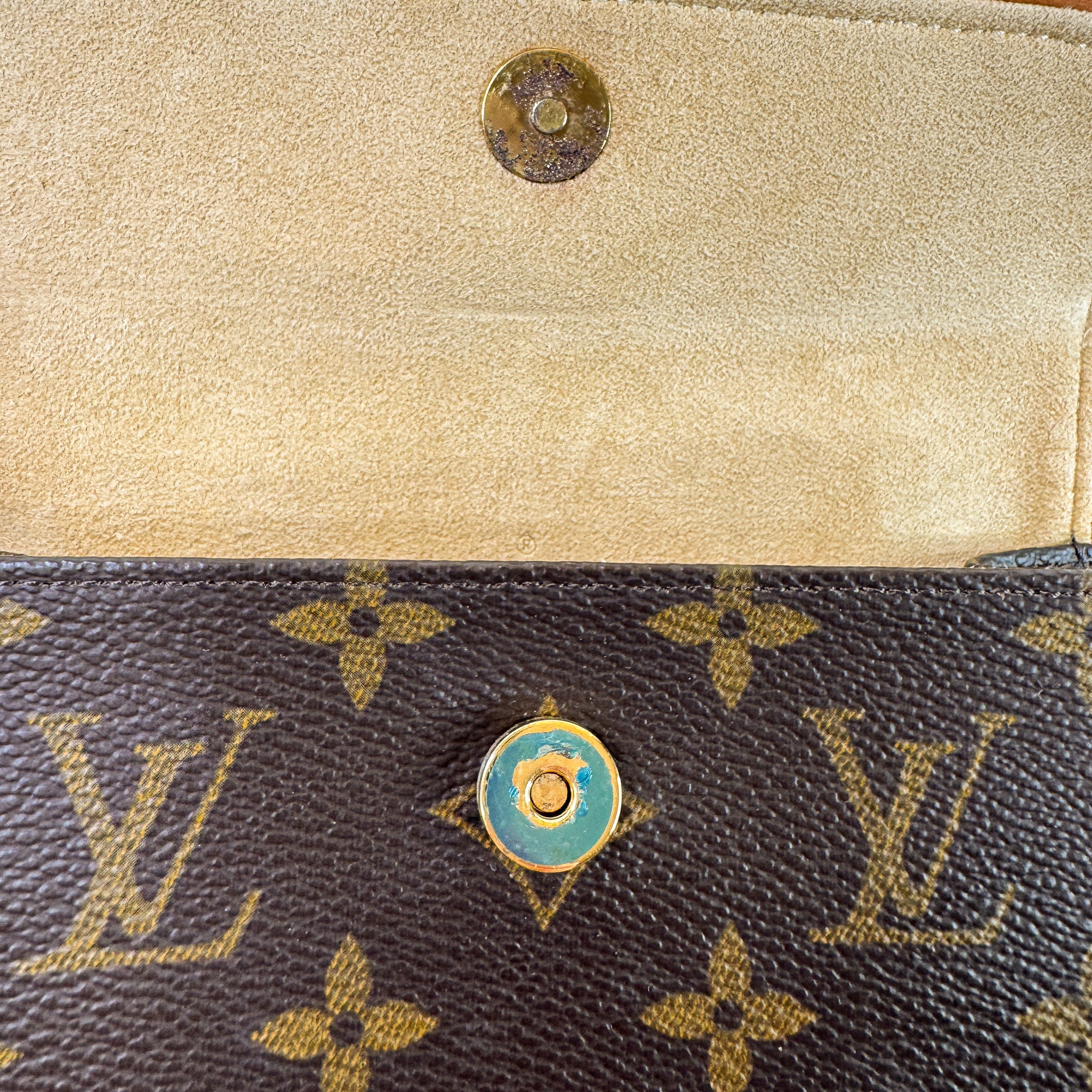 Pre-Owned Authentic Louis Vuitton Monogram Coated Canvas Pochette Florentine Bum Bag Belt Bag XS Full Set