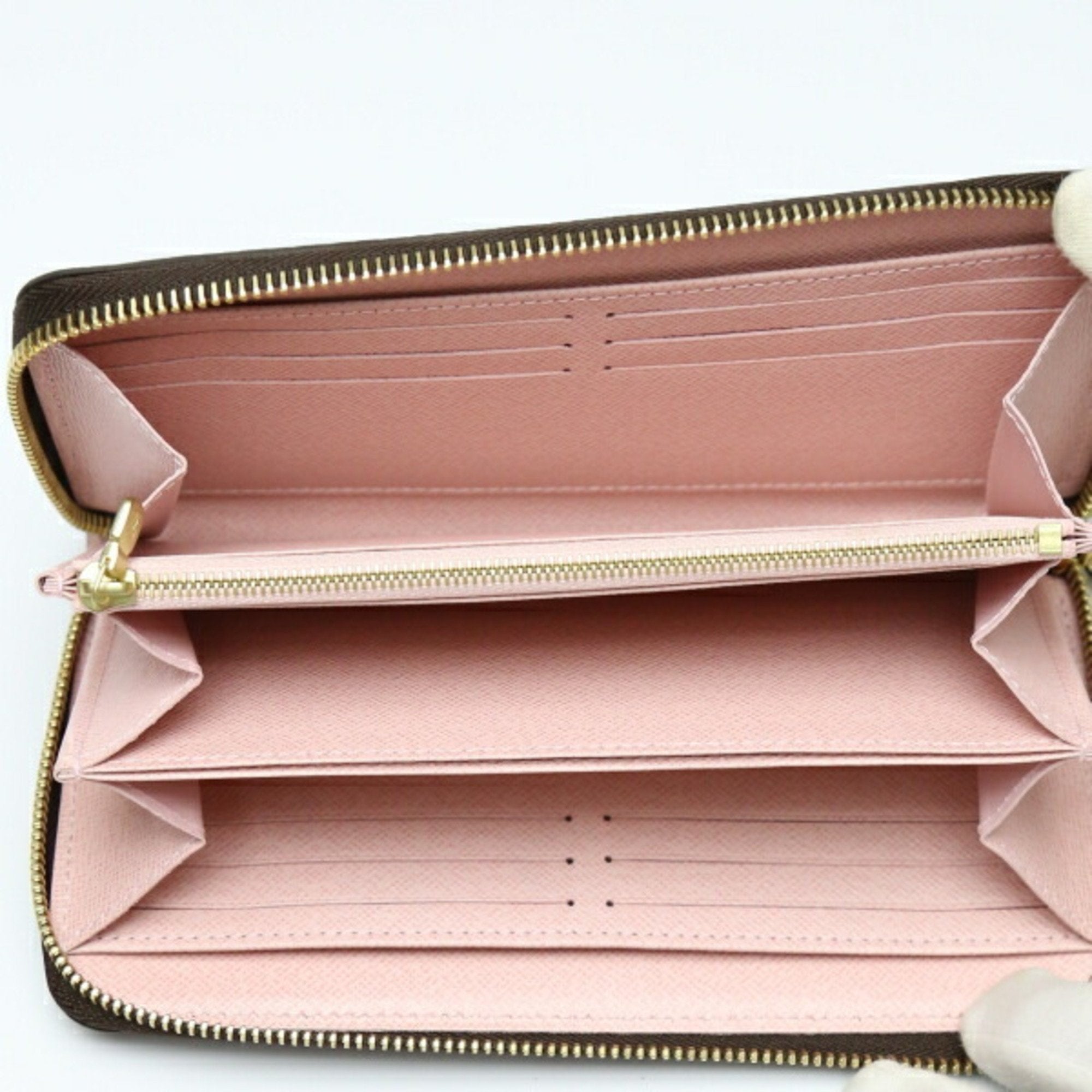 Louis Vuitton Zippy Wallet Monogram Rose Ballerine M41894