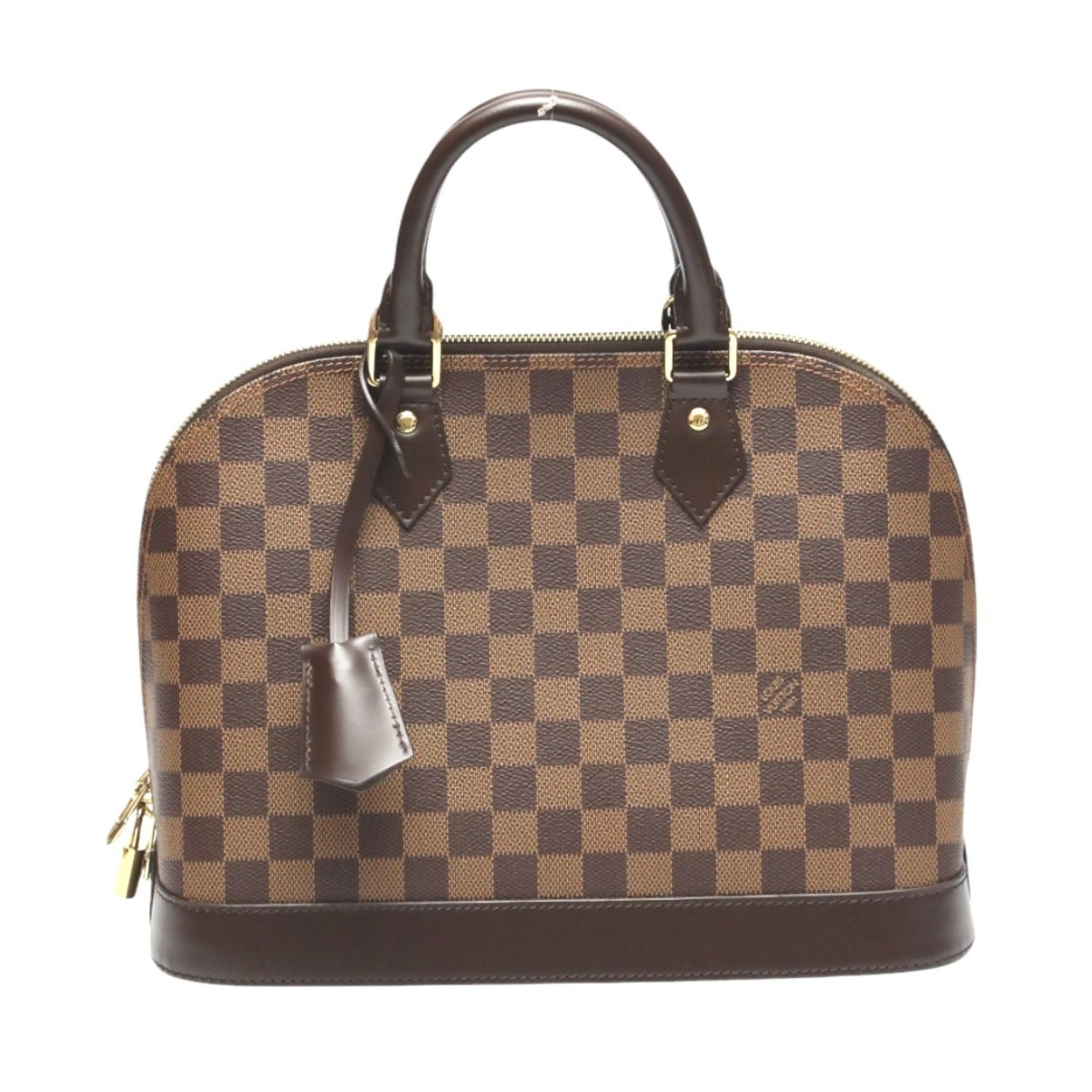 Louis Vuitton Handbag Damier Alma Pm Canvas N53151 Brown Lv