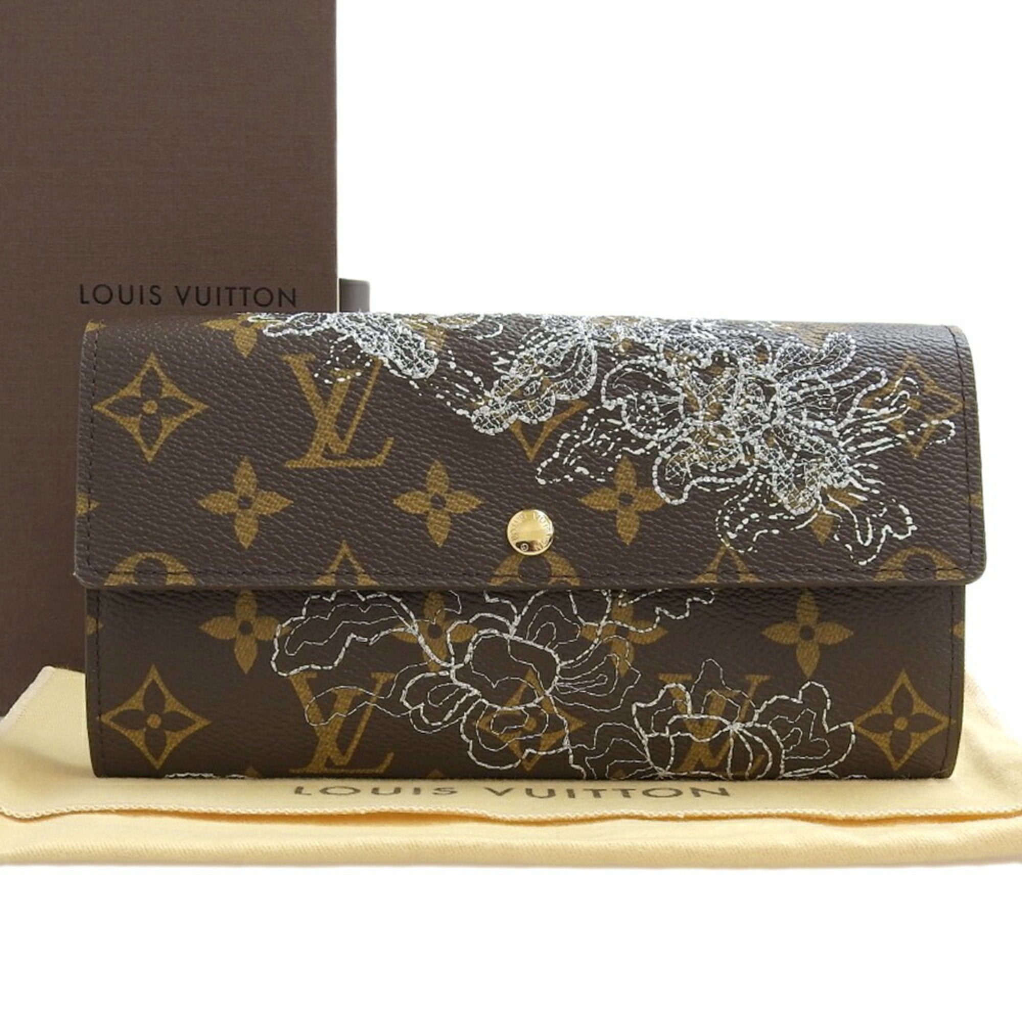 Louis Vuitton Monogram Sarah Long Wallet M95390