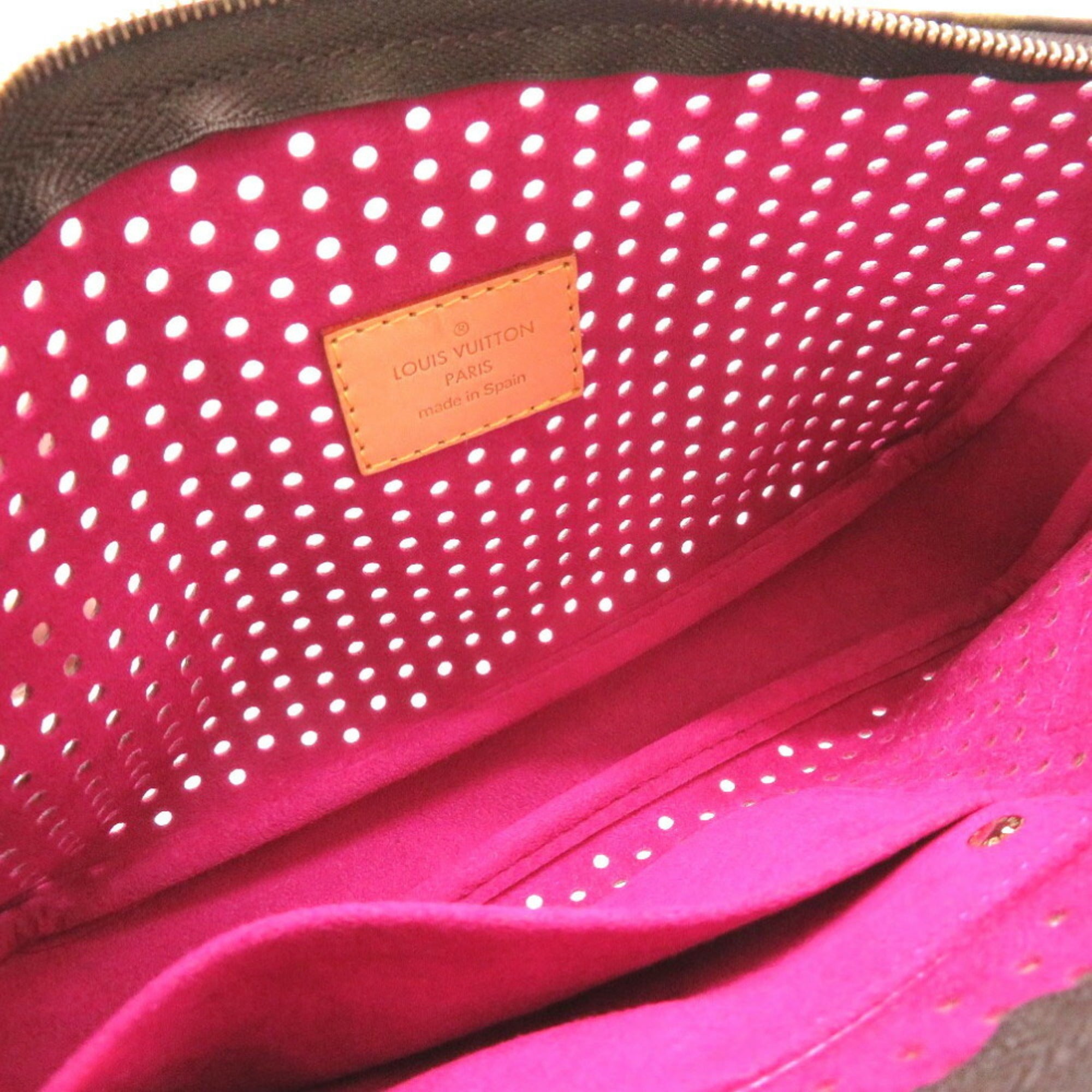 Louis Vuitton Fuchsia Monogram Perfo Pochette M95183