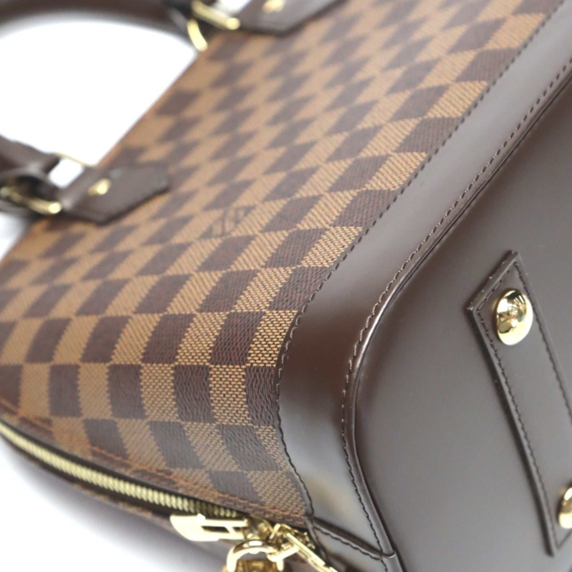 Louis Vuitton Handbag Damier Alma Pm Canvas N53151 Brown Lv