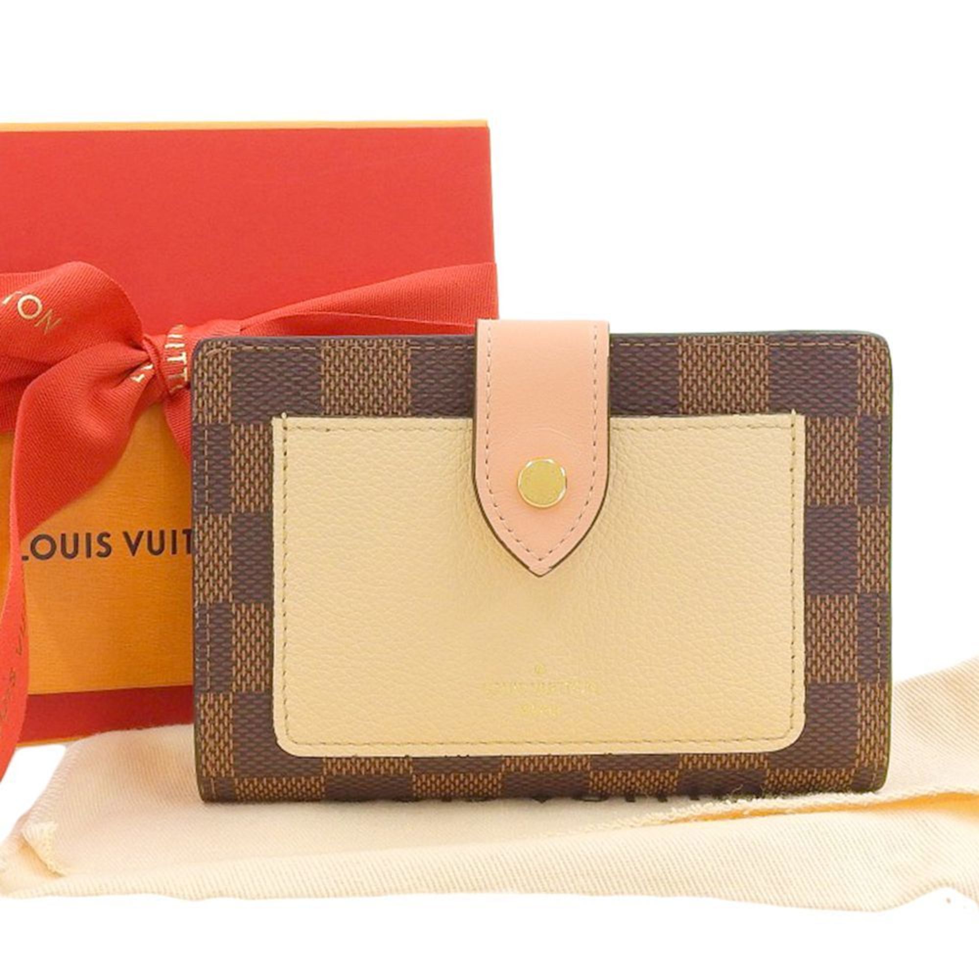 Louis Vuitton Damier Juliet Compact Wallet N60380