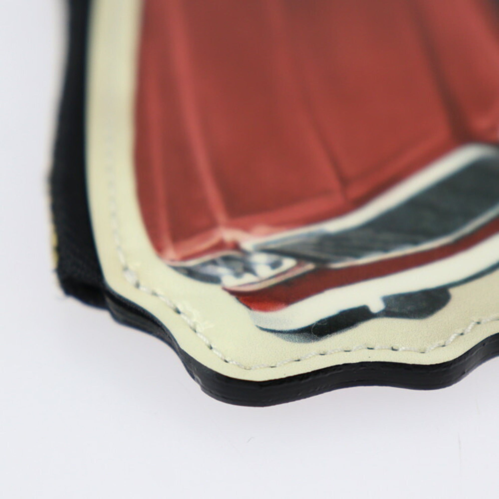 Louis Vuitton Portomone Voiture Coin Case Multicolor Patent Leather M50420