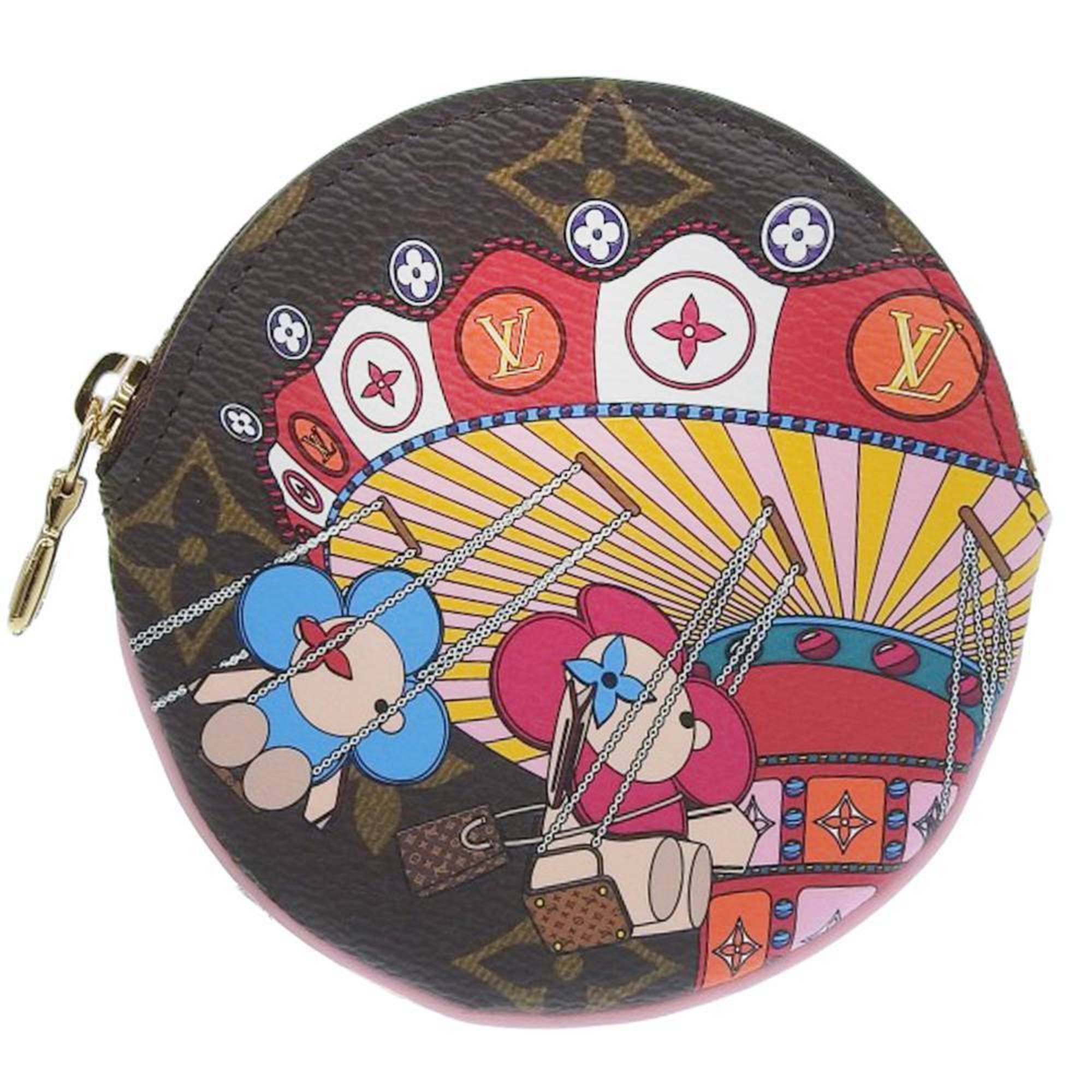 Louis Vuitton Monogram Coin Purse Aerial Trapeze M69757
