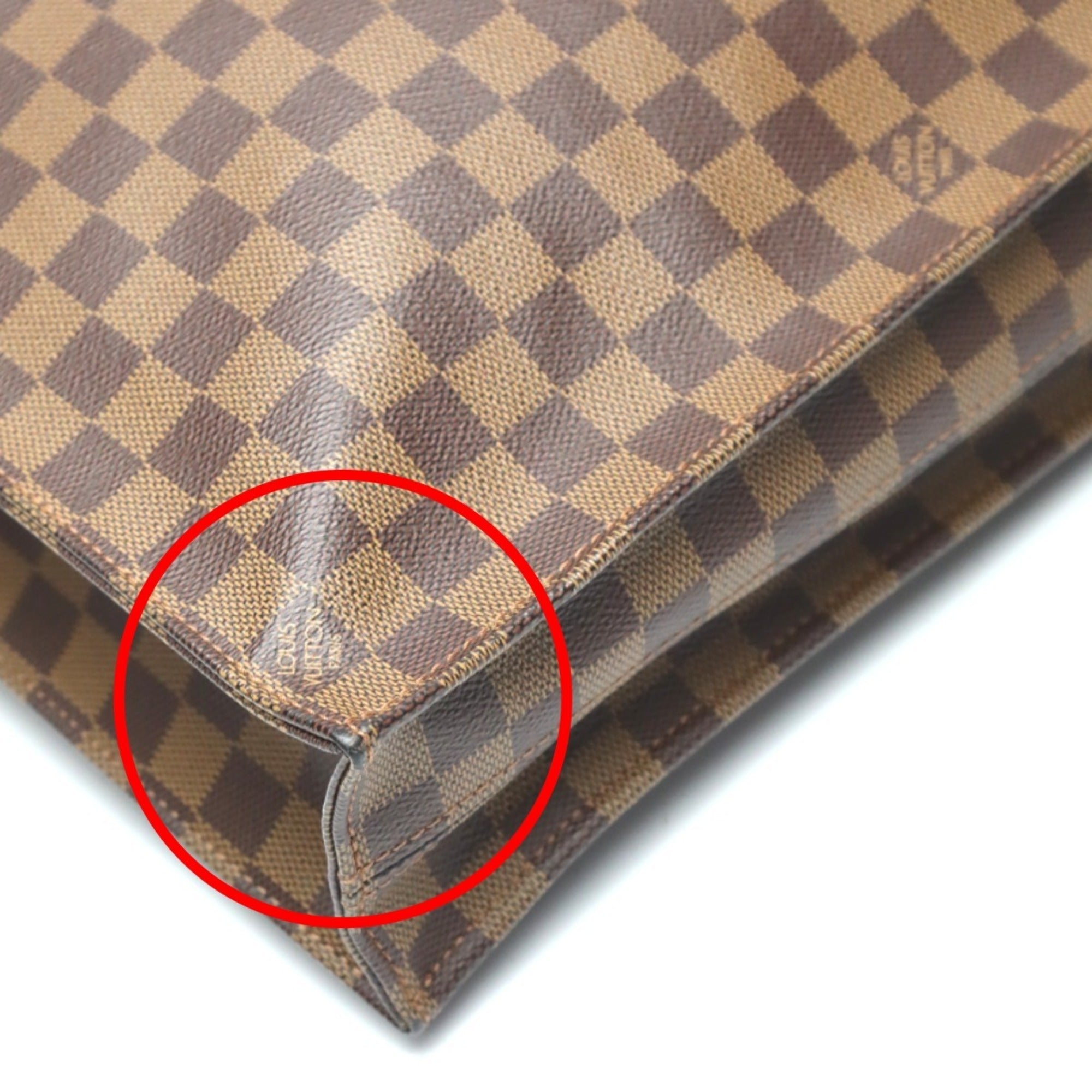 Louis Vuitton Damier Ebene Tote Bag N51140