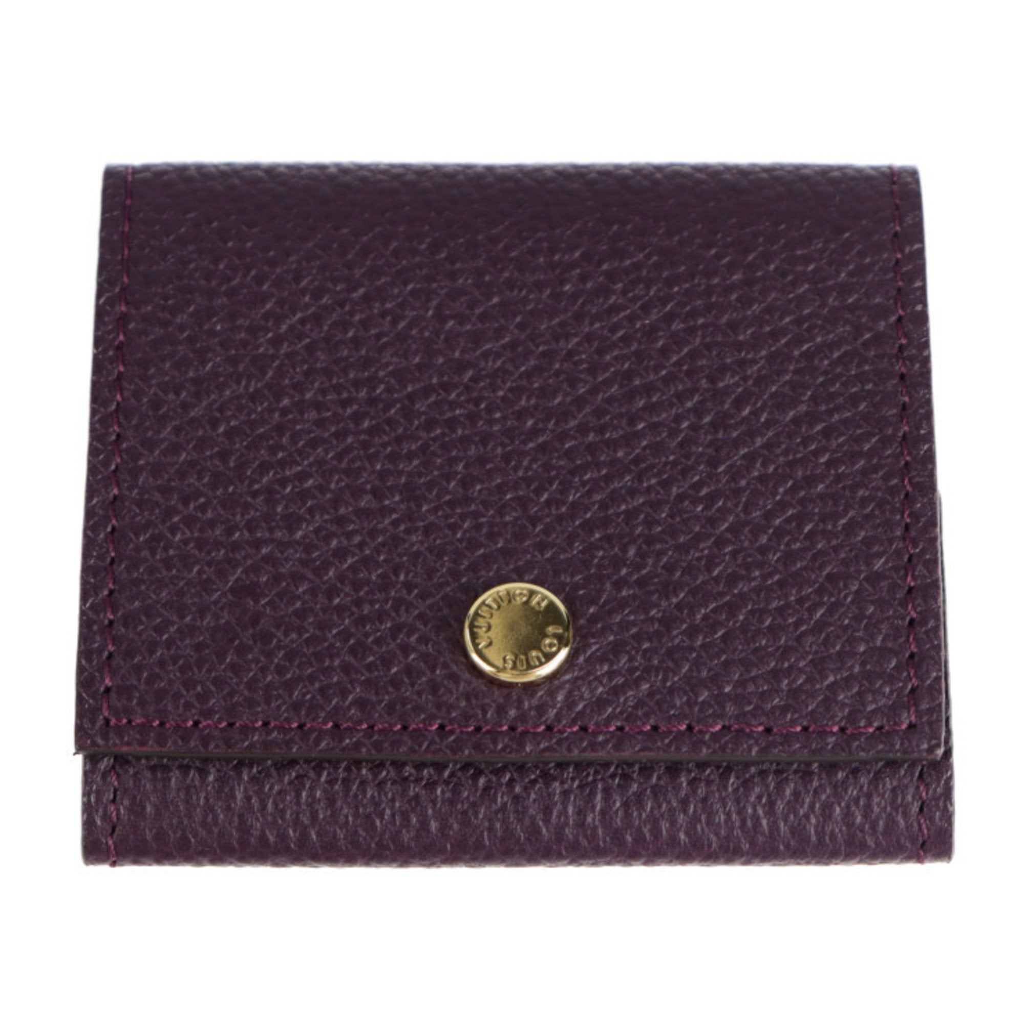 Louis Vuitton Etuy Ecouture Other Accessories M61484 Leather Ketch (Purple) Earphone Case