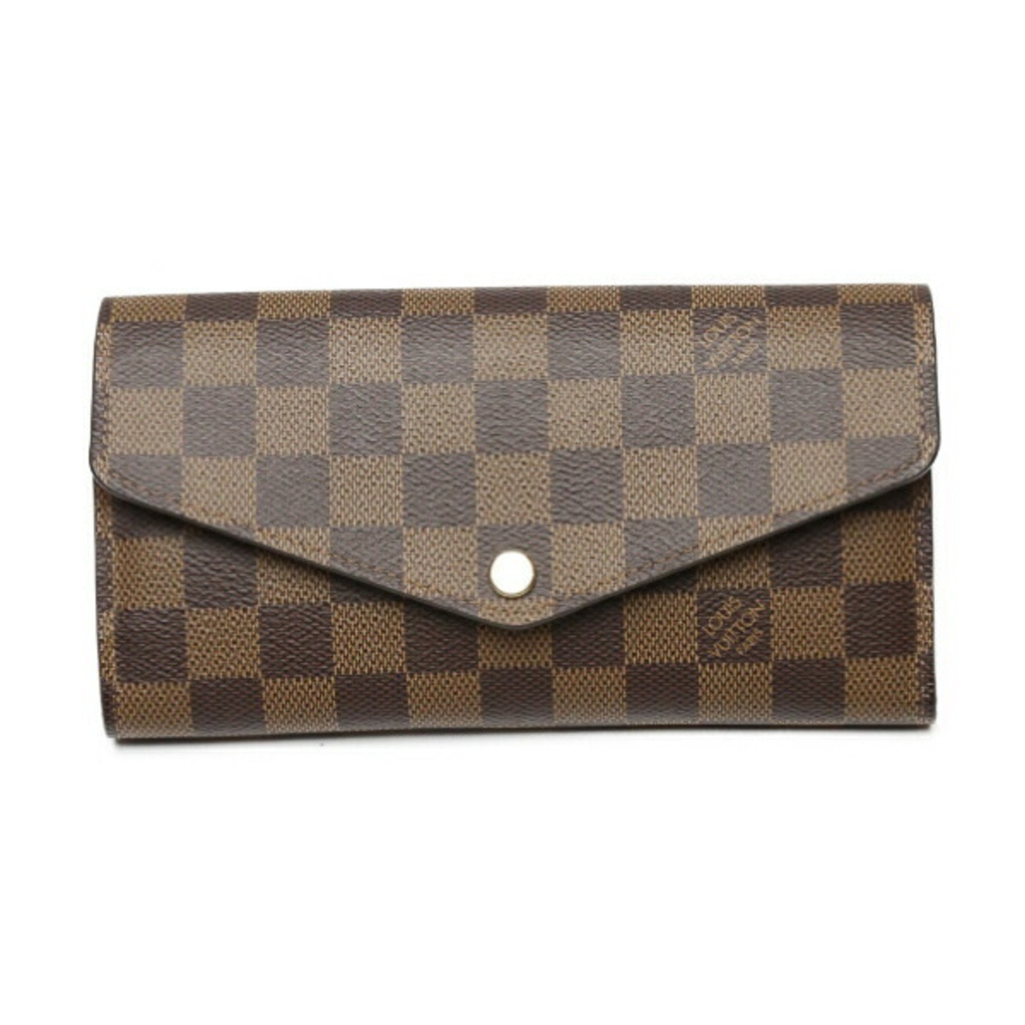 Louis Vuitton Sala Damier Rose Ballerine Long Wallet N60114