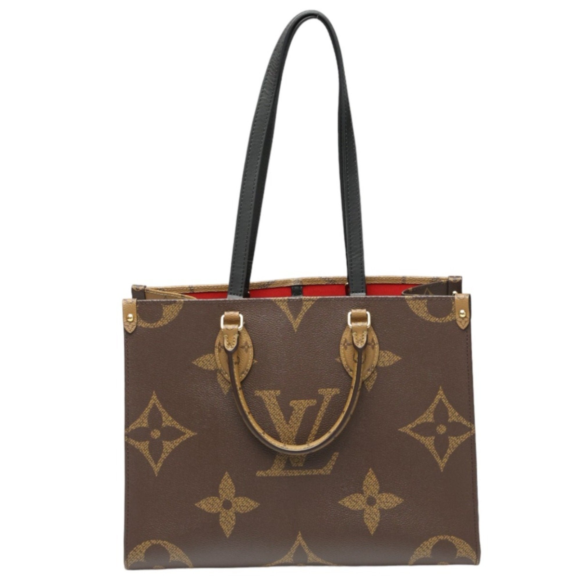 Louis Vuitton Bag Monogram On The Go Mm Canvas M45321 Brown Lv