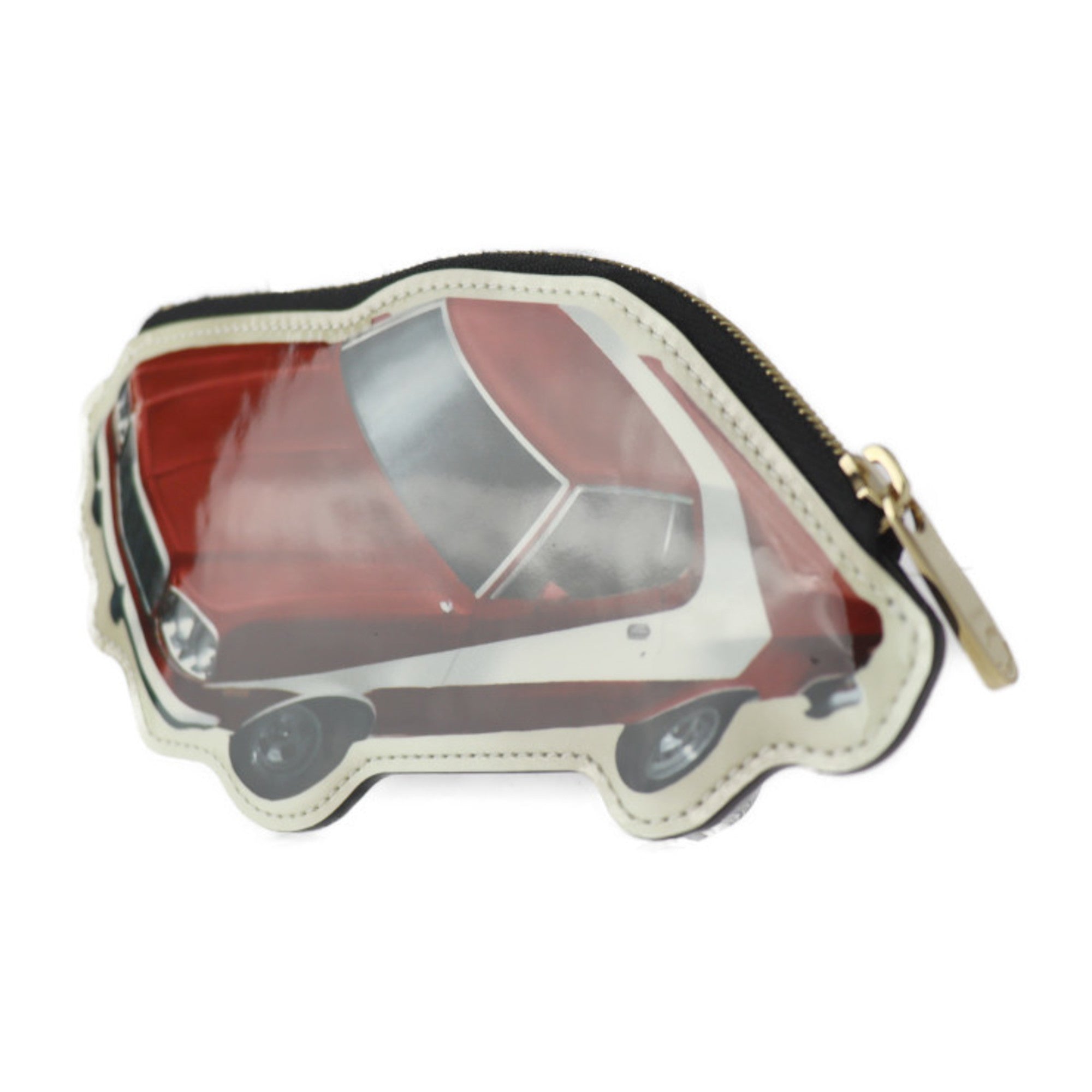 Louis Vuitton Portomone Voiture Coin Case Multicolor Patent Leather M50420