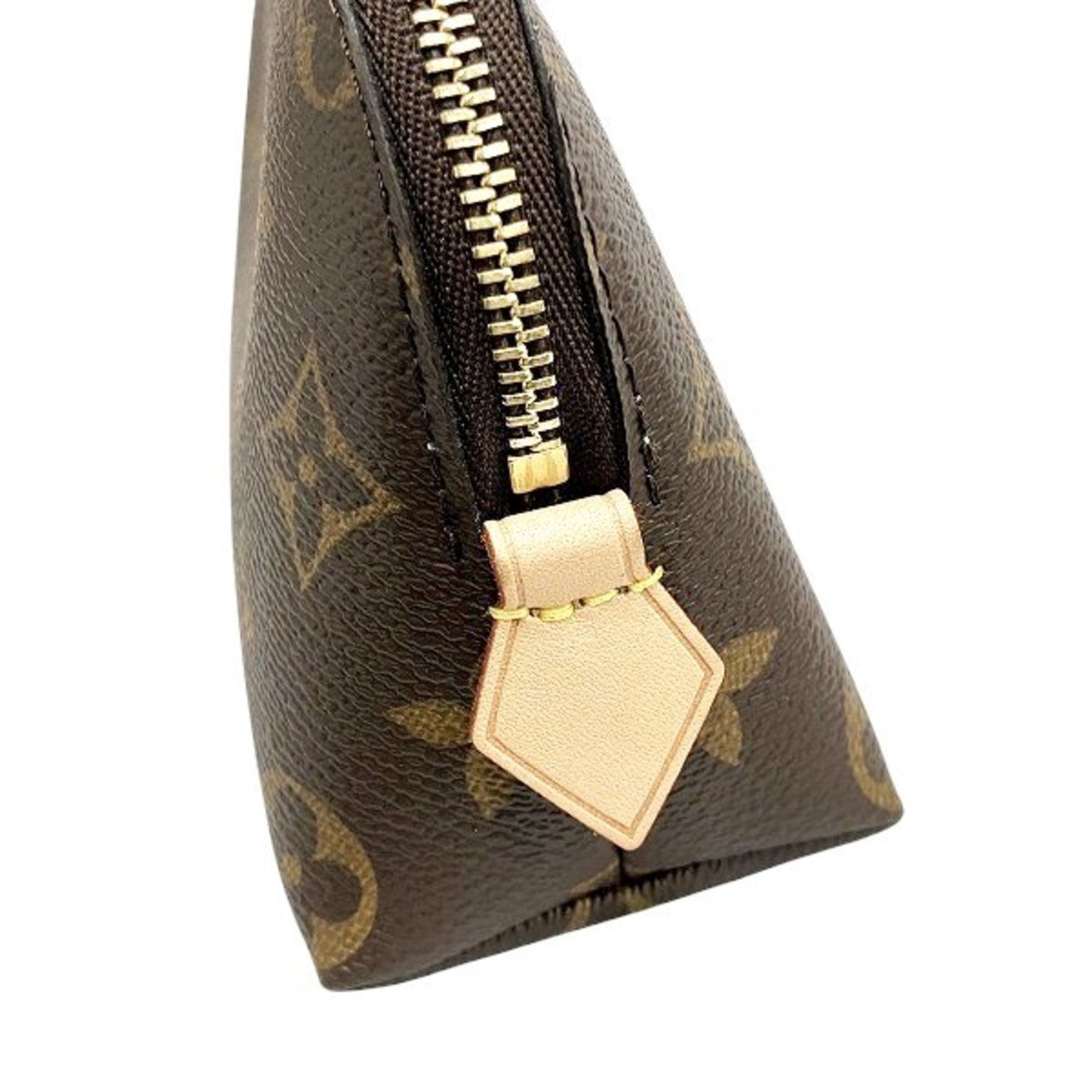 Louis Vuitton Monogram Pochette Tick M47515 Small Items Pouch Women's Bag