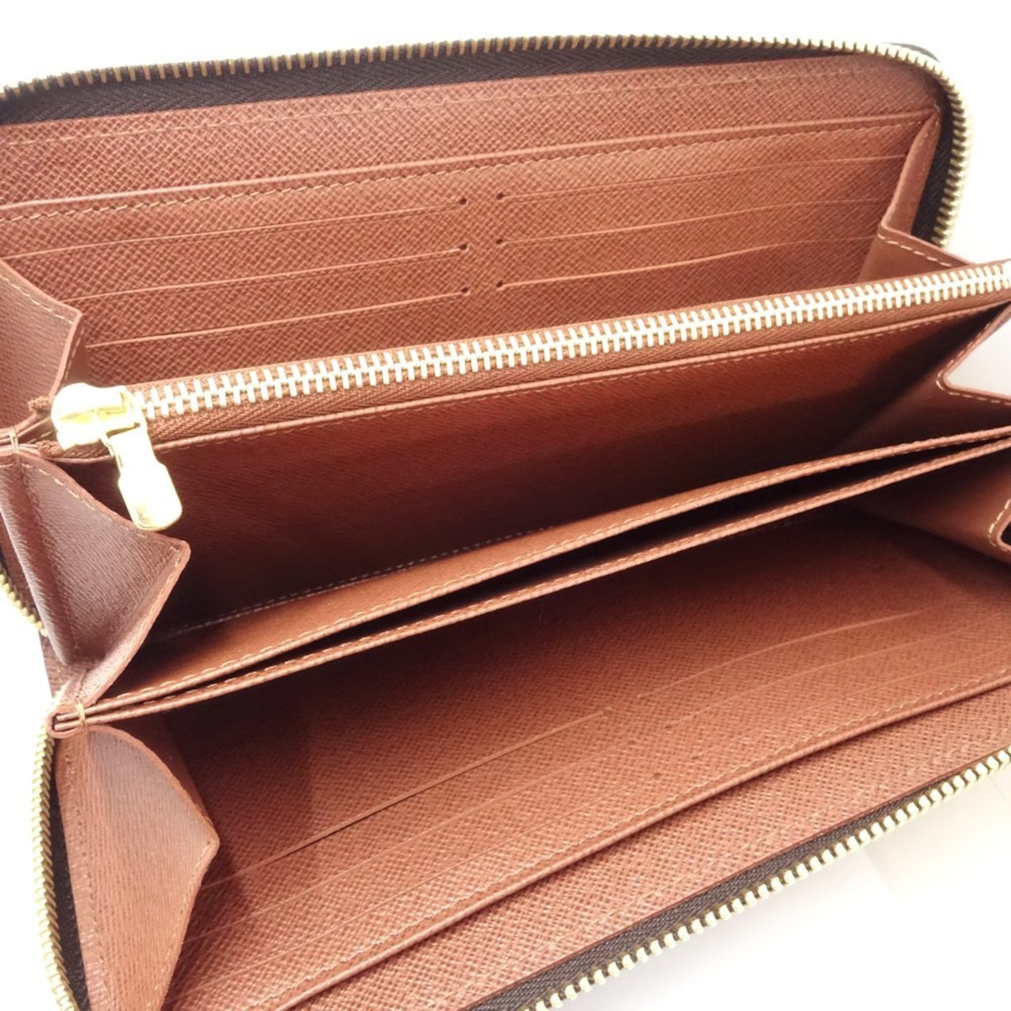 Louis Vuitton Monogram Long Wallet M42616 Jupy Brown 180513