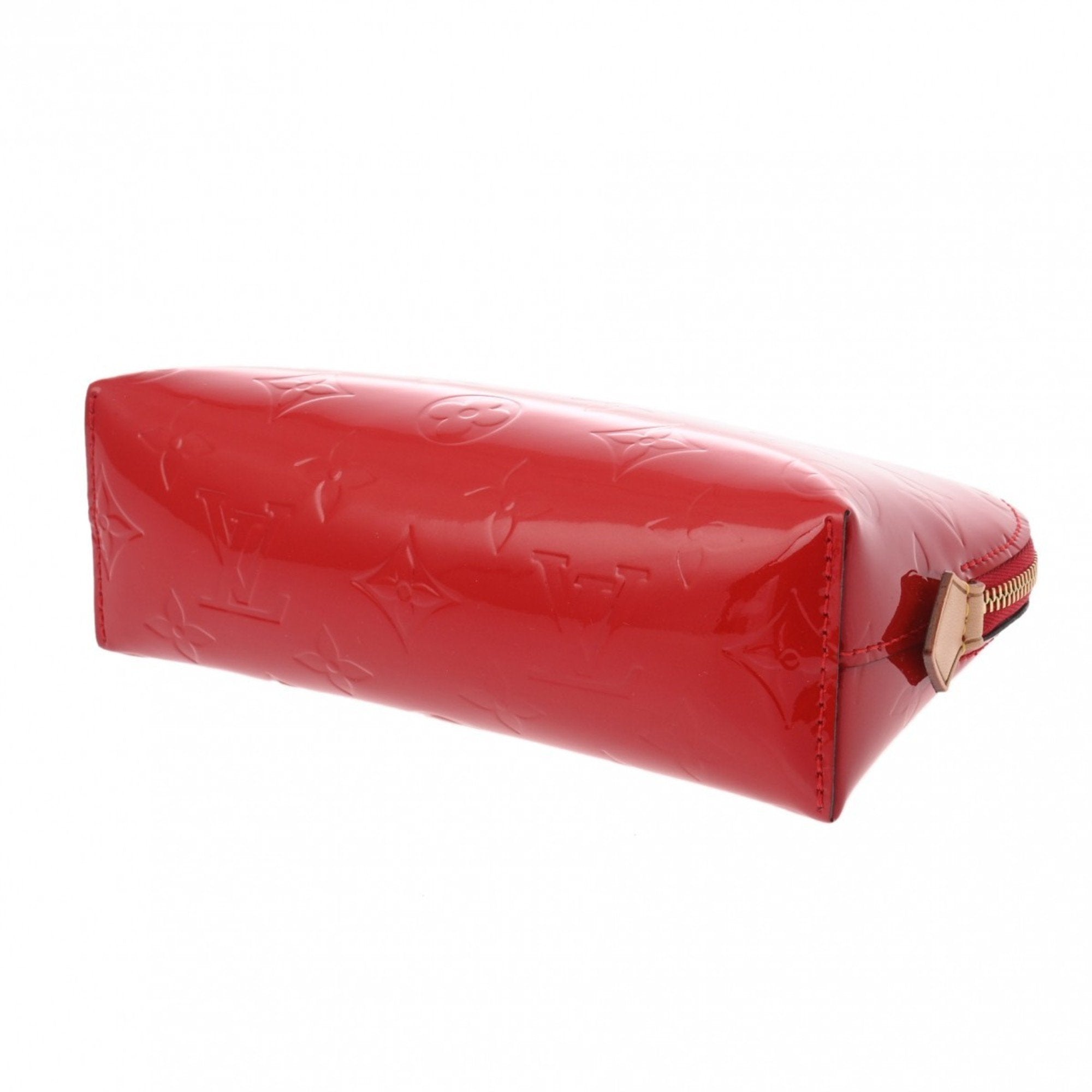 Louis Vuitton Pochette Tick Cerise M90172 Women's Vernis Pouch