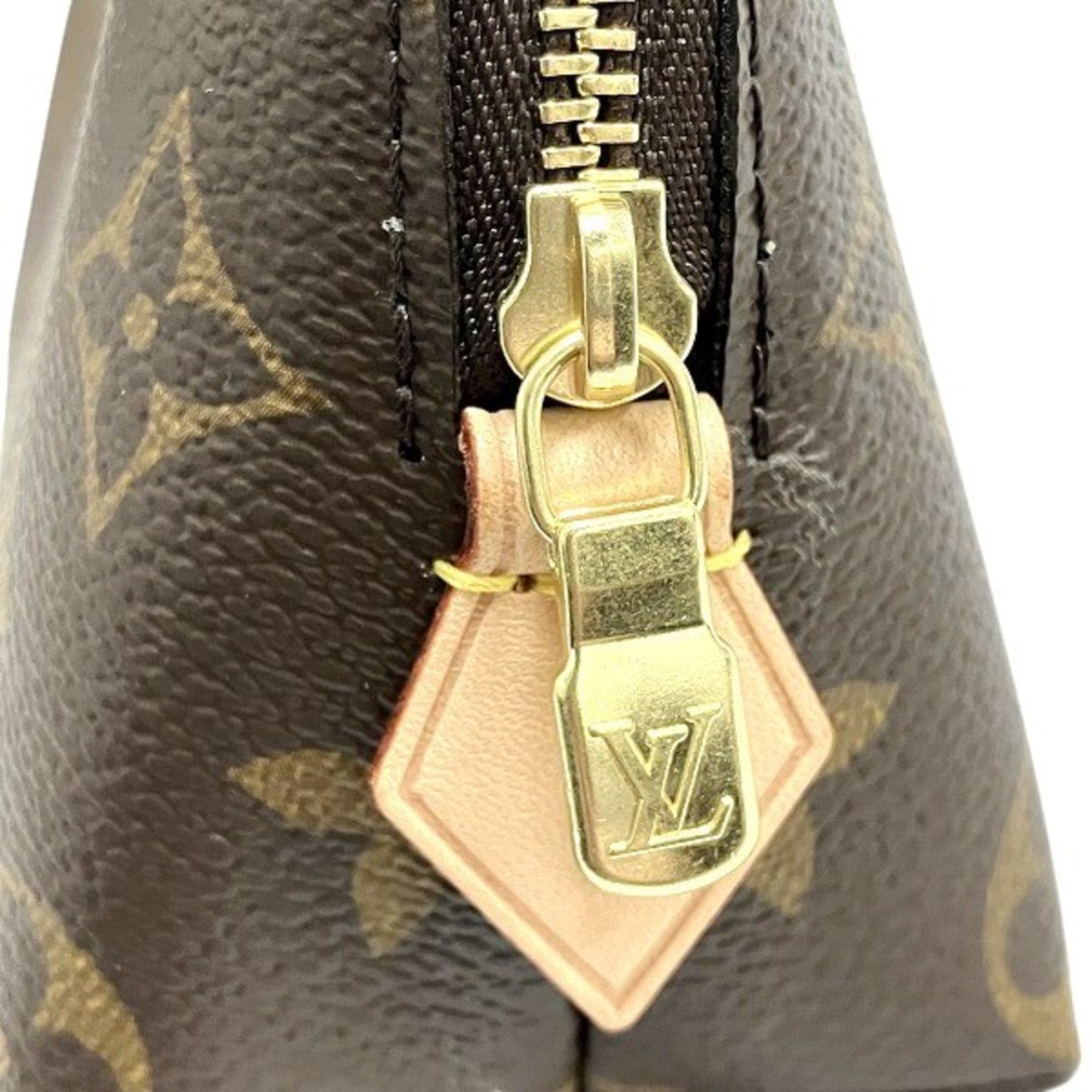 Louis Vuitton Monogram Pochette Tick M47515 Small Items Pouch Women's Bag