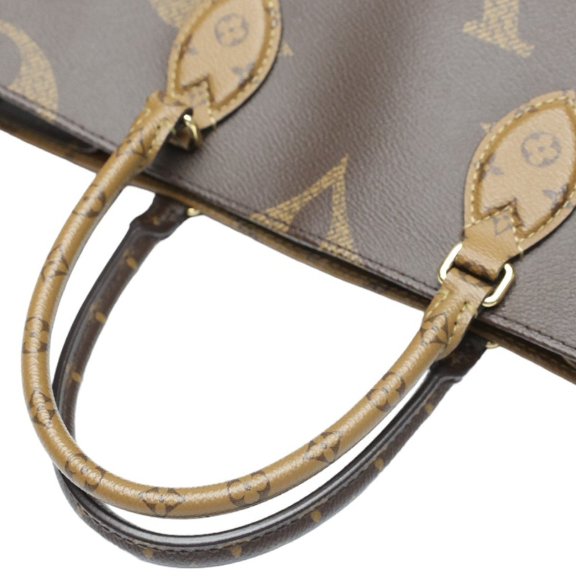 Louis Vuitton Bag Monogram On The Go Mm Canvas M45321 Brown Lv