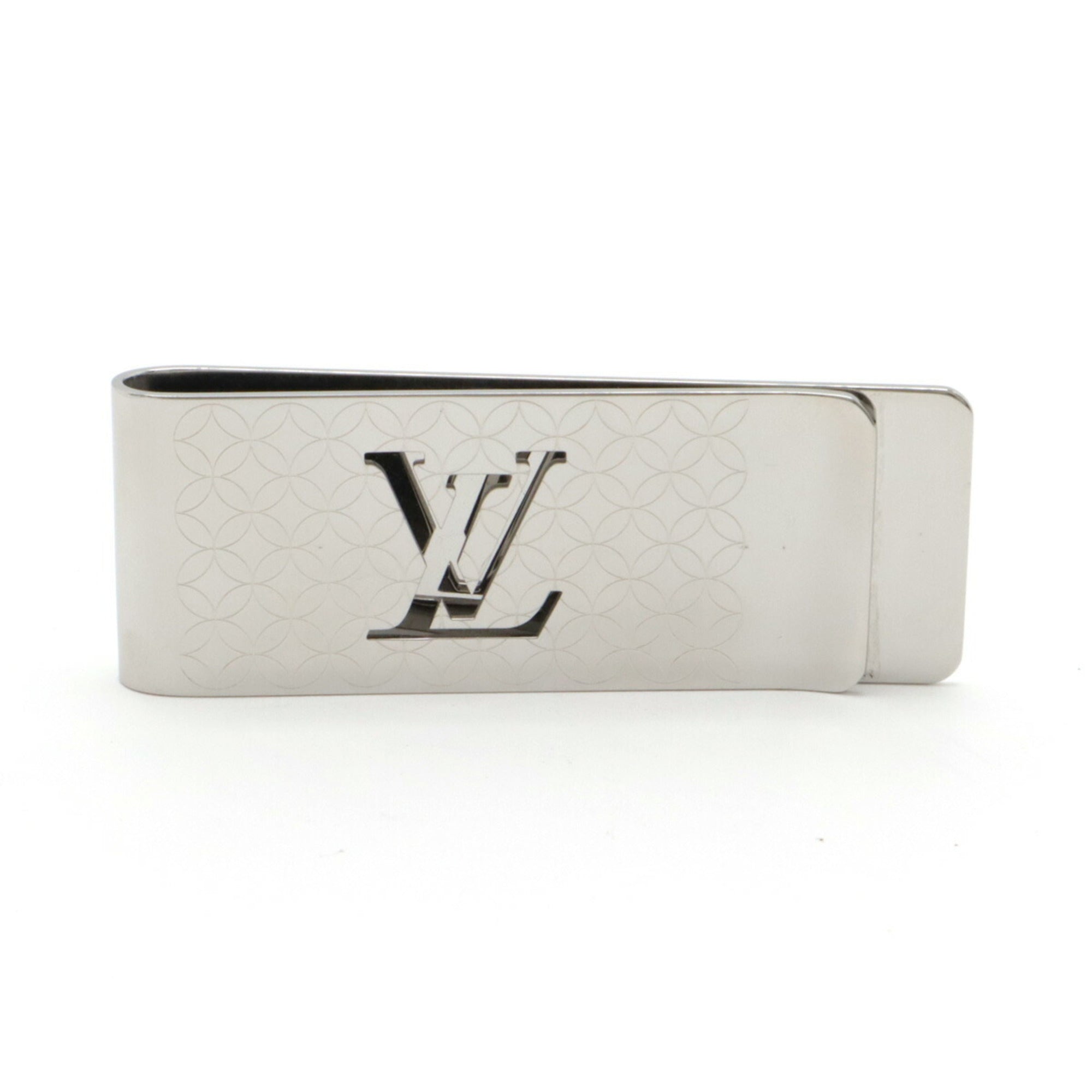 Louis Vuitton Silver Champs Elysees Money Clip M65041