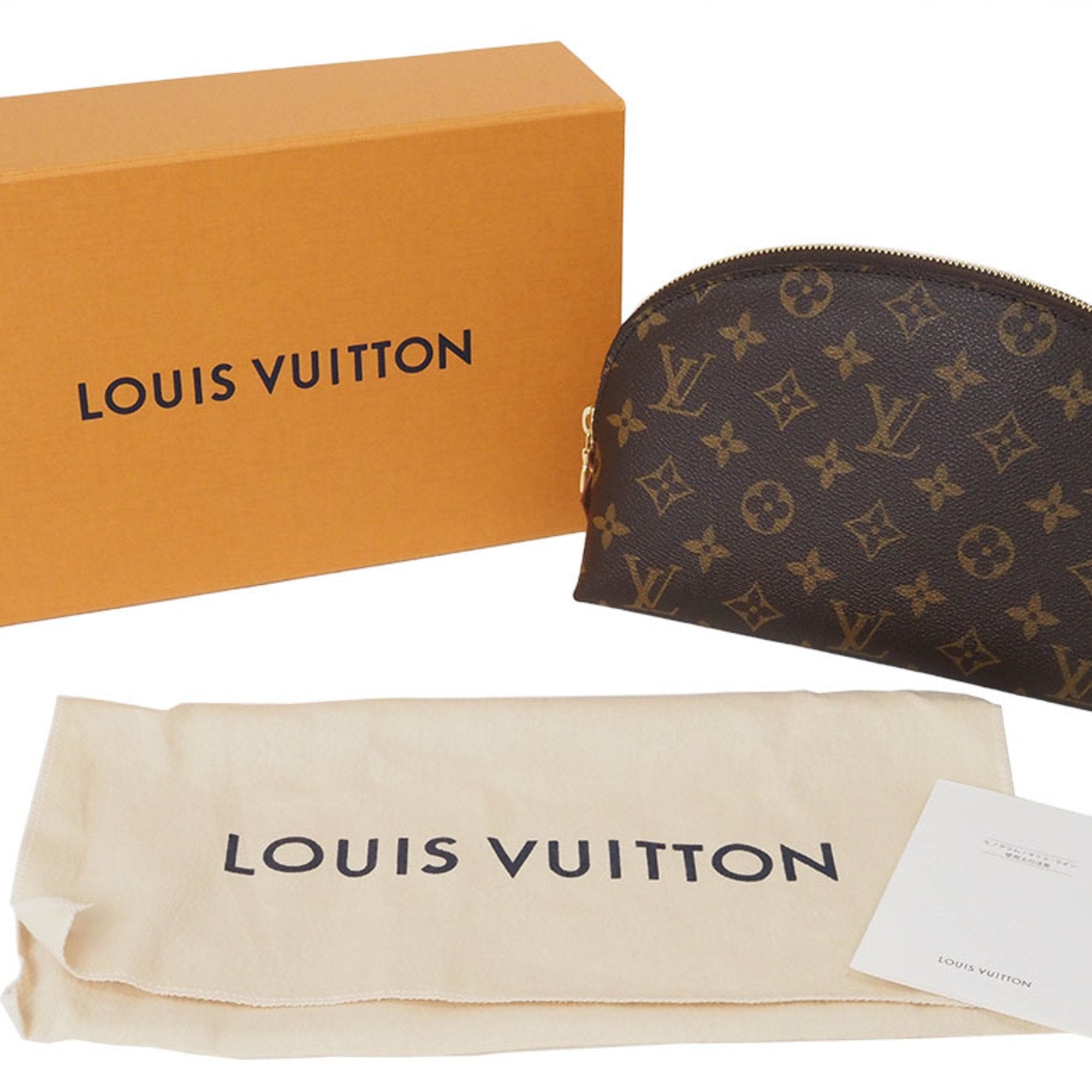 Louis Vuitton Pochette Tick Mm Monogram Pouch M46579 Women's Louis Vuitton