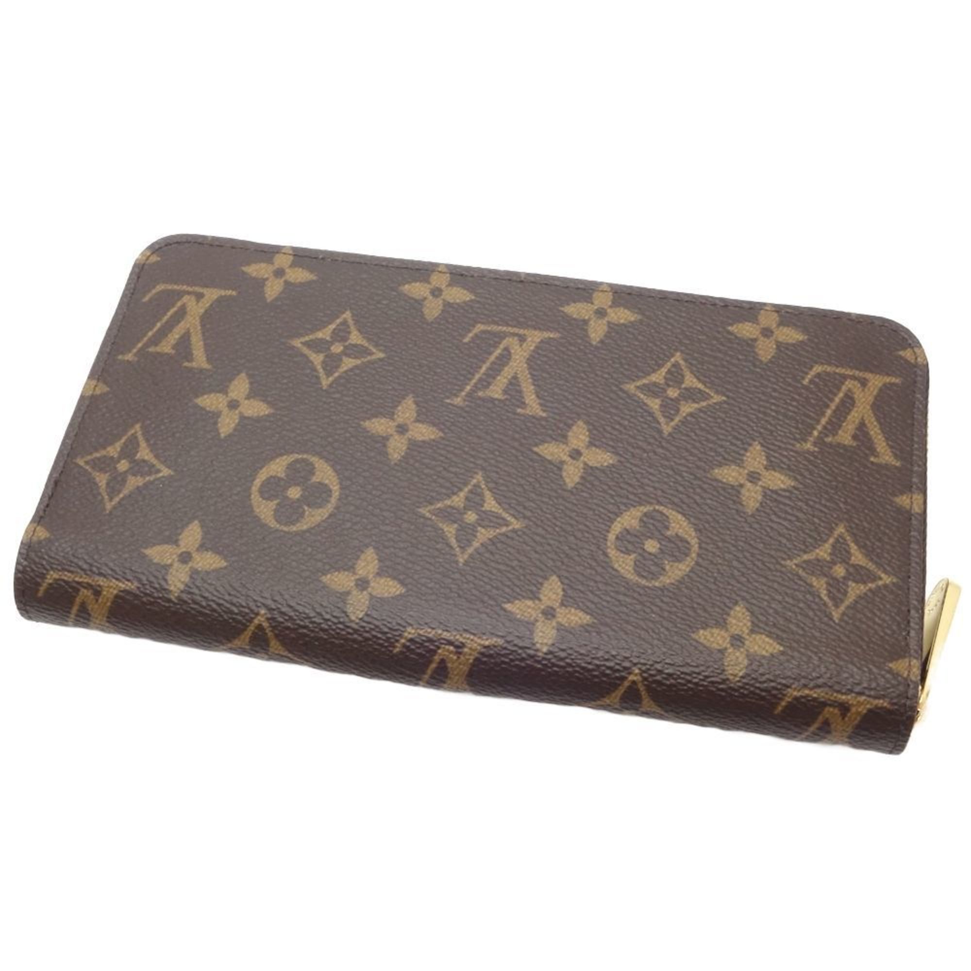Louis Vuitton Monogram Long Wallet M42616 Jupy Brown 180513
