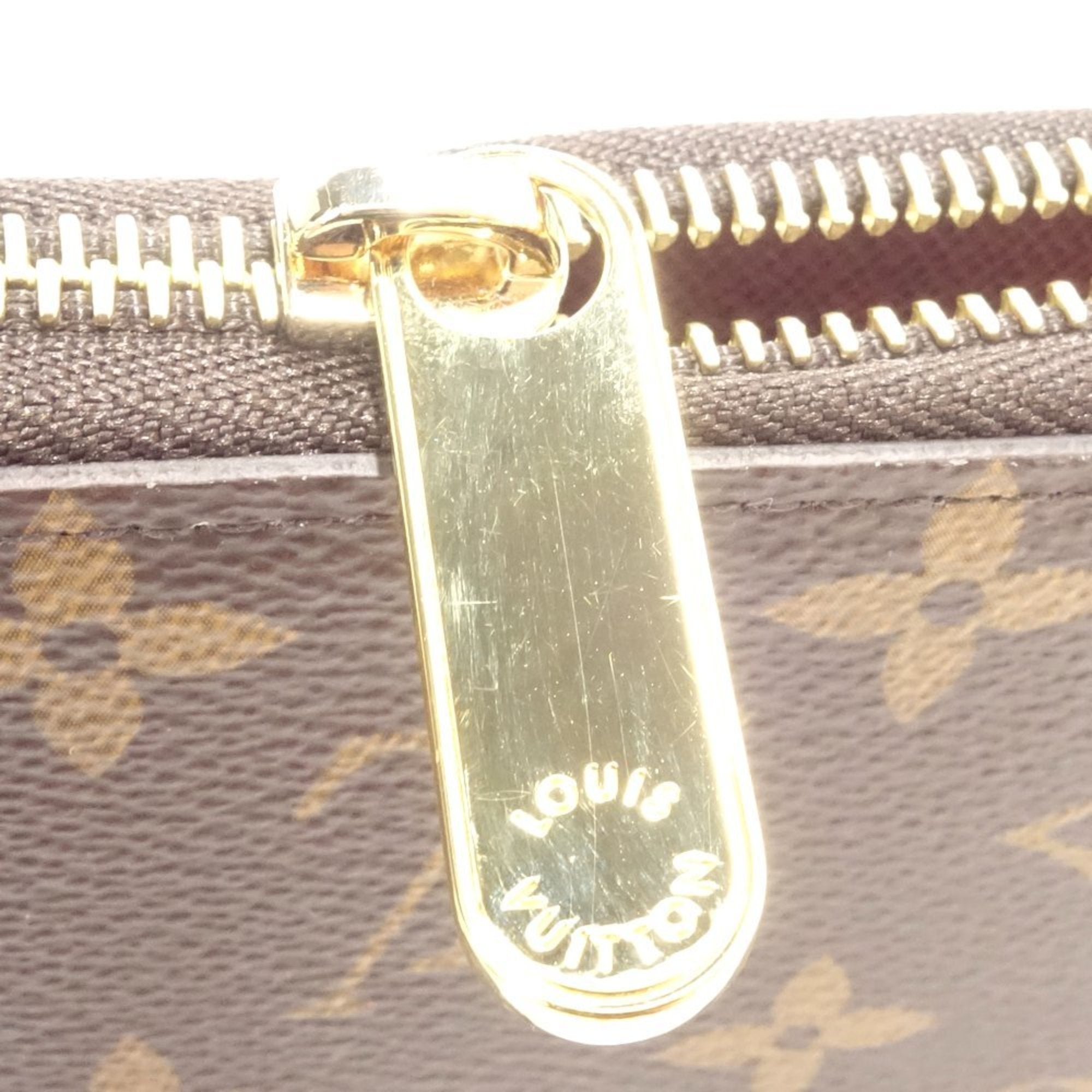 Louis Vuitton Monogram Long Wallet M42616 Jupy Brown 180513