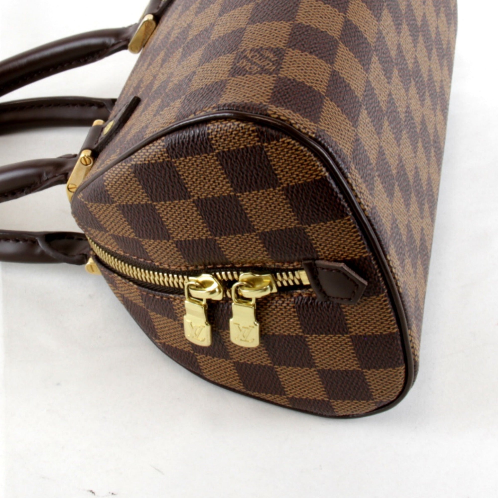 Louis Vuitton Rivera N41436 Handbag Damier Canvas Brown Women's