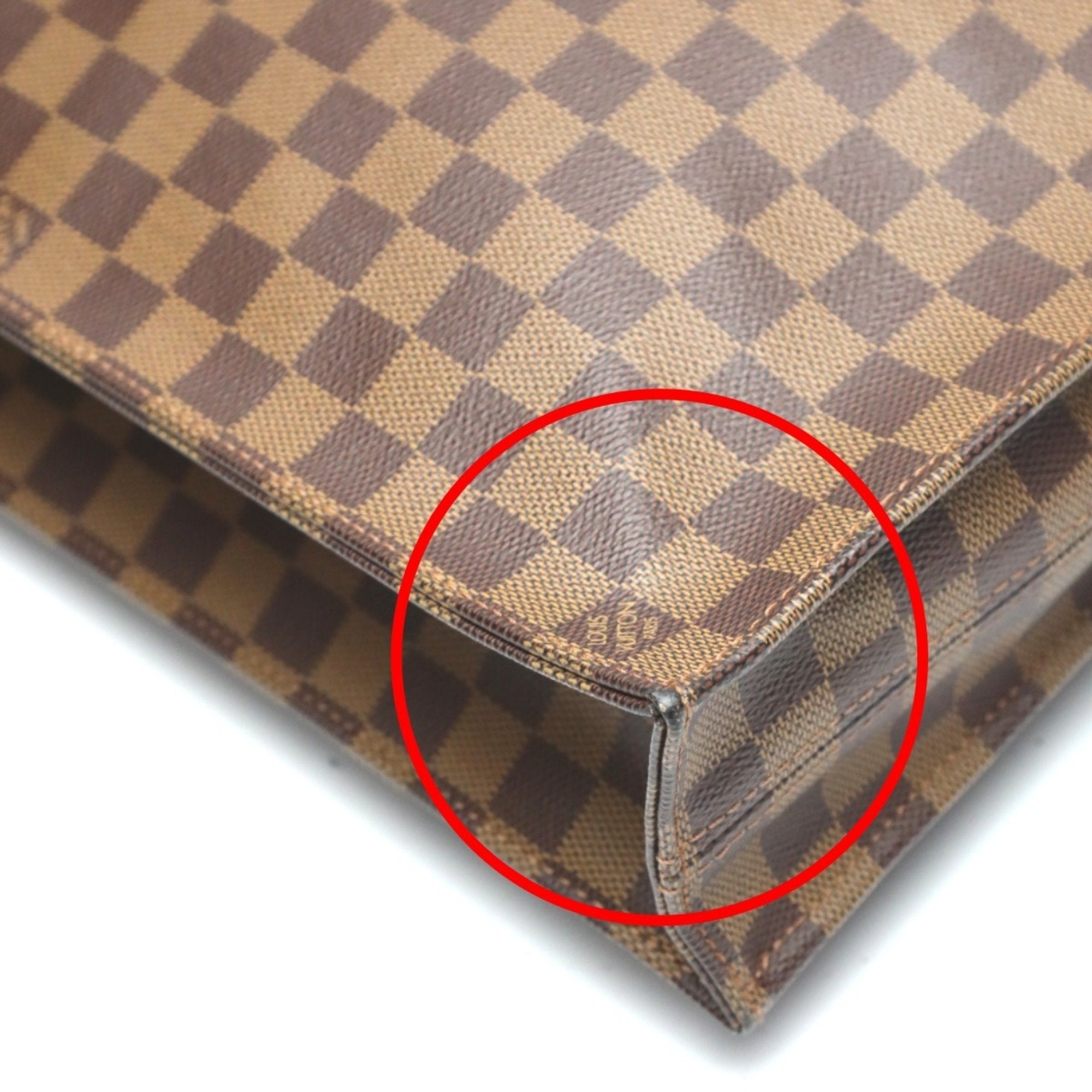 Louis Vuitton Damier Ebene Tote Bag N51140
