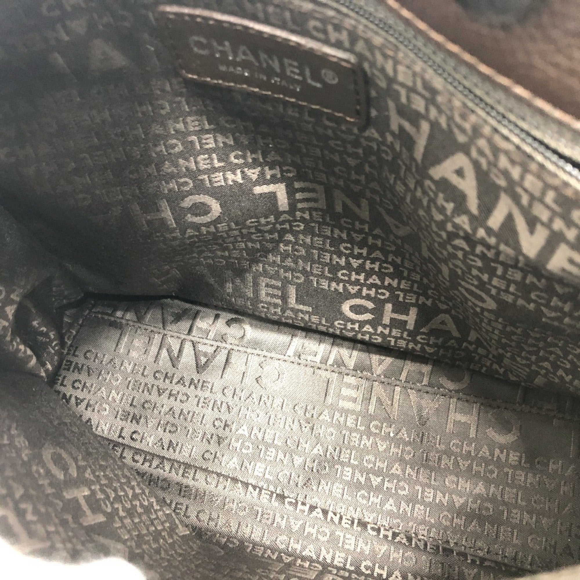 Chanel Executive 2.55 Tote Bag Leather Women's Brown Similar