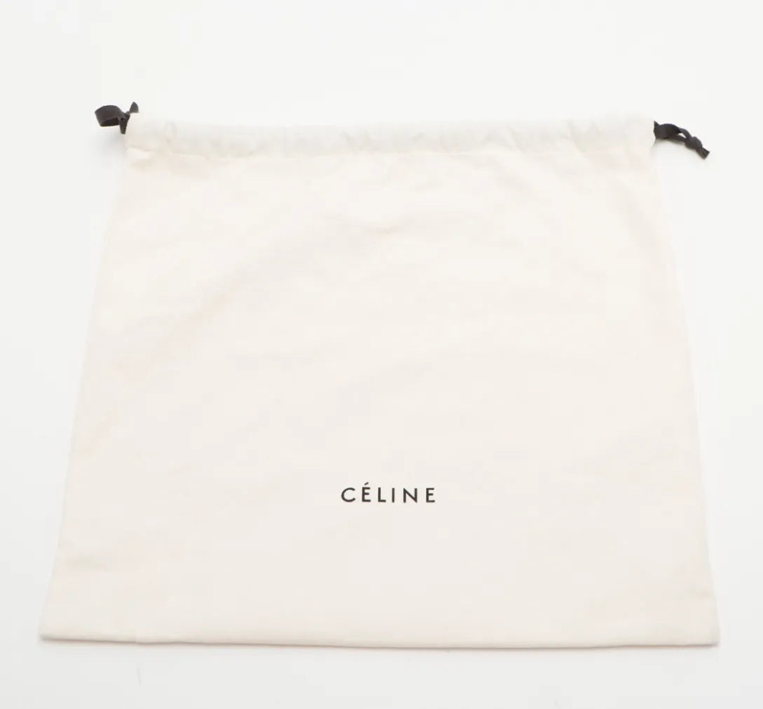 Pre-Owned Celine Panier Wicker Bucket Straw Basket Crossbody Bag
