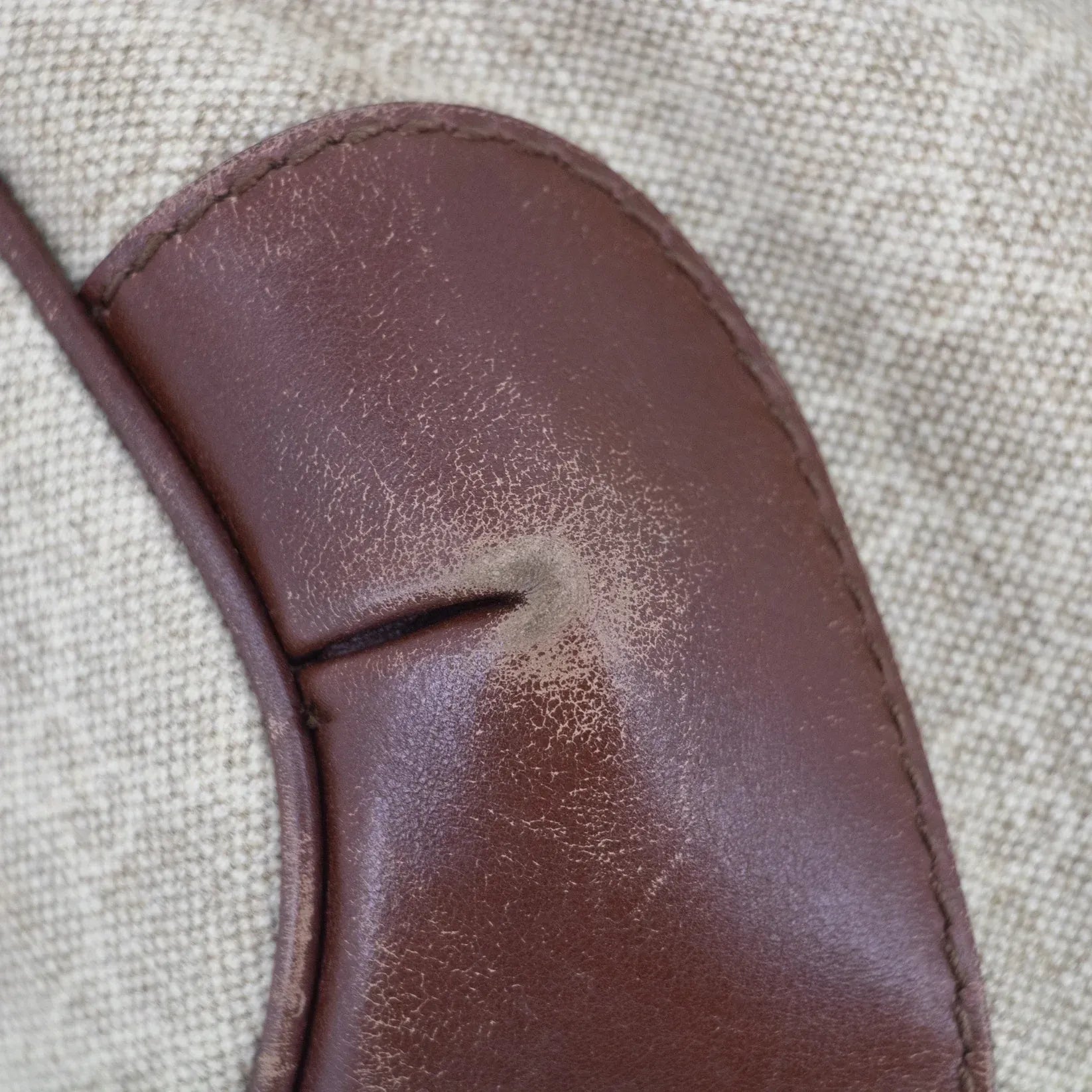 Pre-Owned Authentic Gucci Brown Interlocking GG Canvas x Leather Shoulder Bag