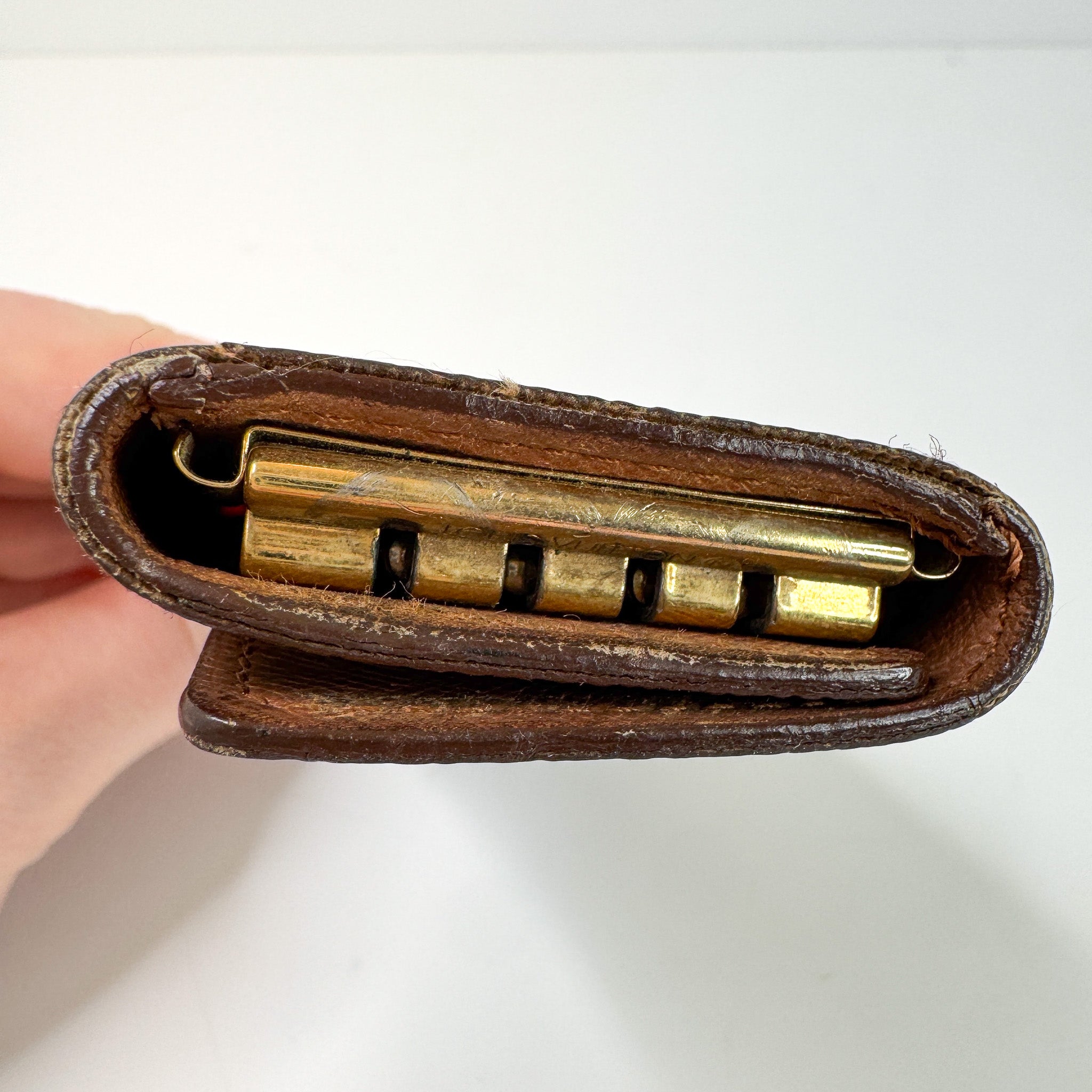 Pre-Owned Authentic Louis Vuitton Coated Canvas Monogram Key Holder