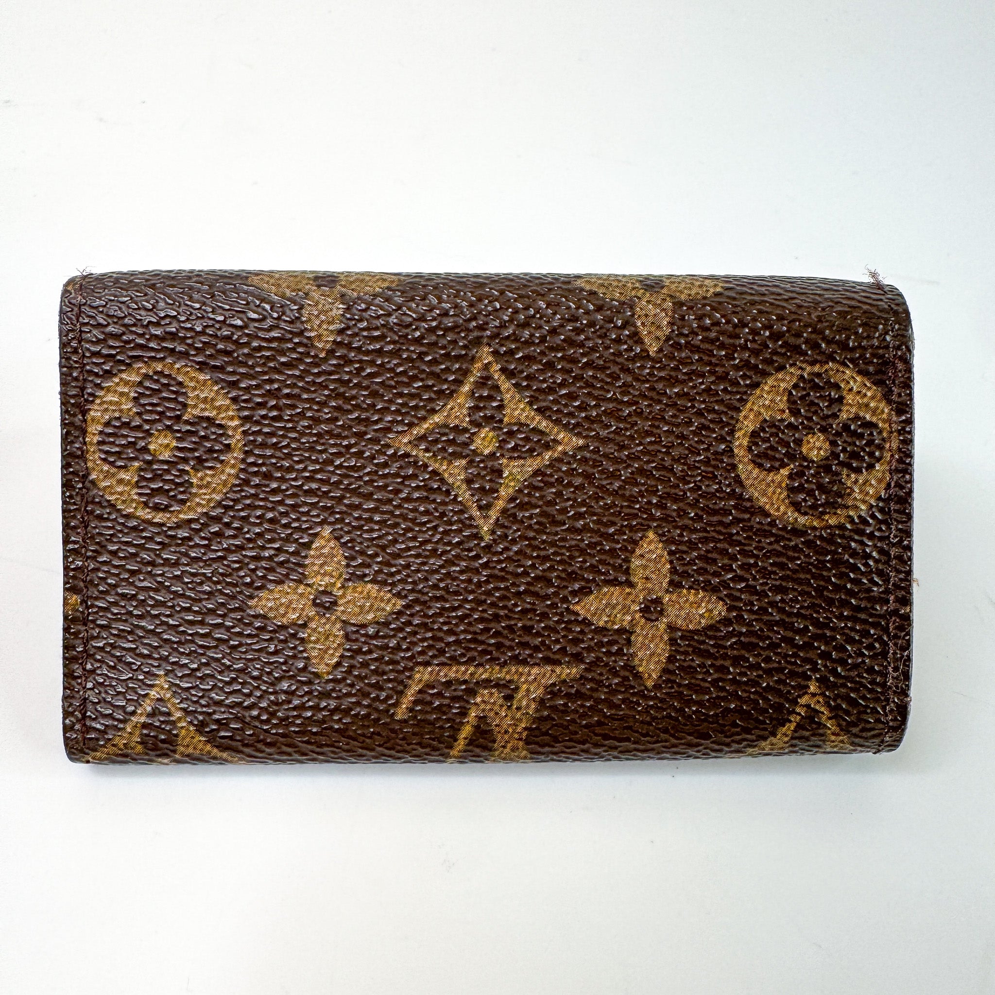 Pre-Owned Authentic Louis Vuitton Coated Canvas Monogram Key Holder