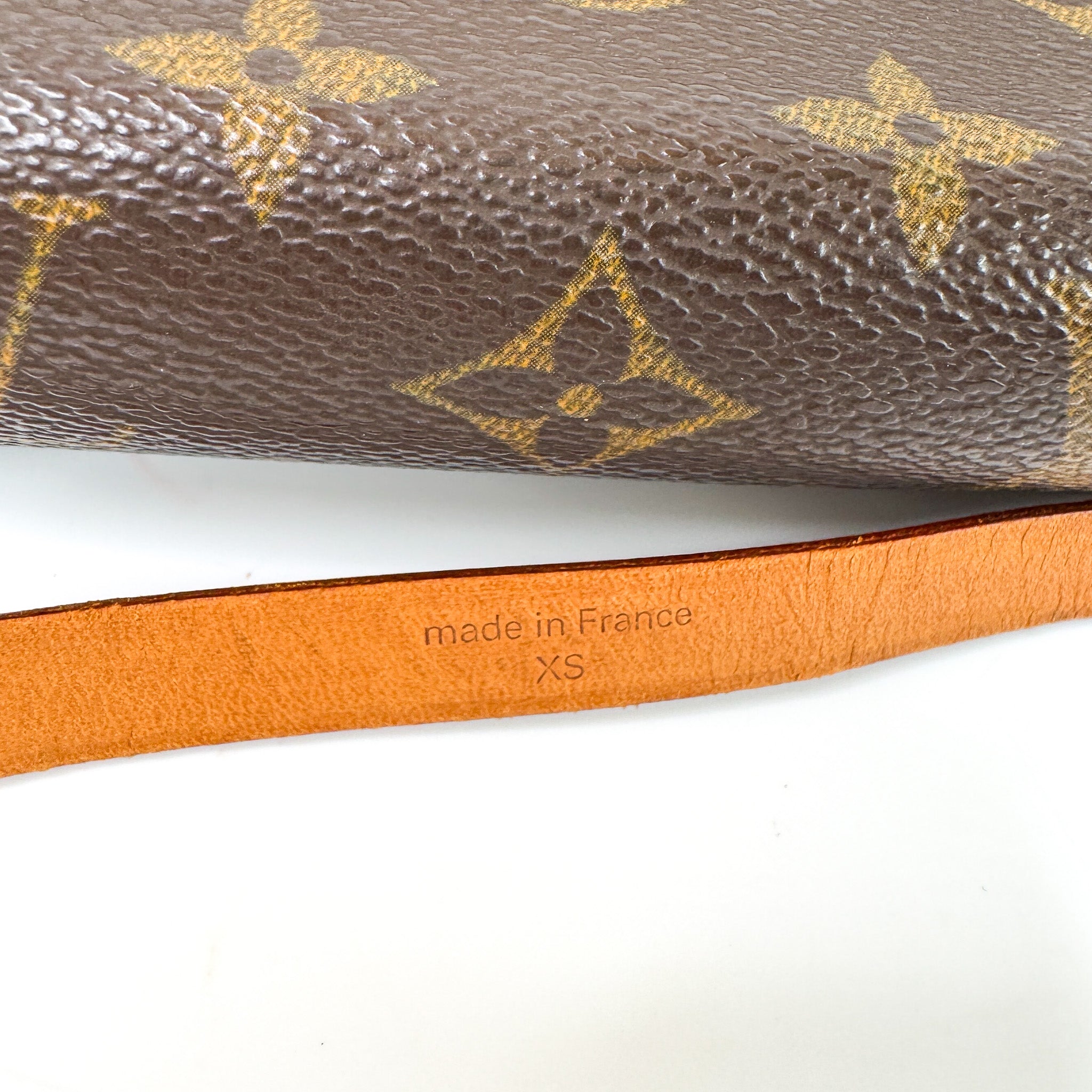 Pre-Owned Authentic Louis Vuitton Monogram Coated Canvas Pochette Florentine Bum Bag Belt Bag XS Full Set