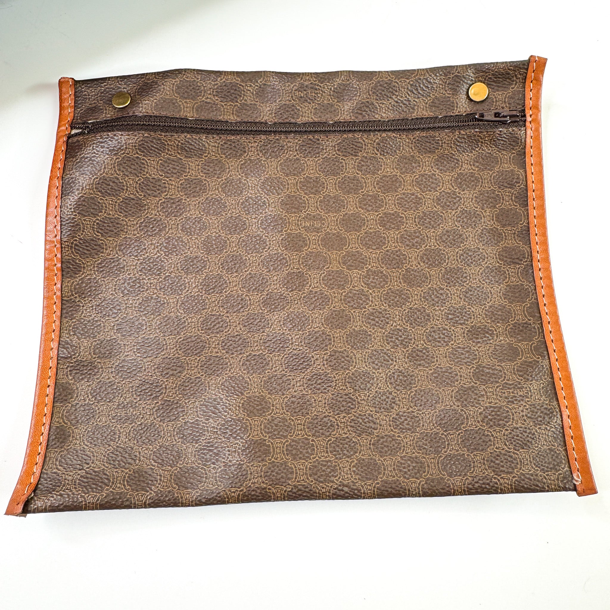 Pre-Owned Authentic Vintage Celine Keepall 45 Boston Bag Macadam Monogram Travel Duffel Bag